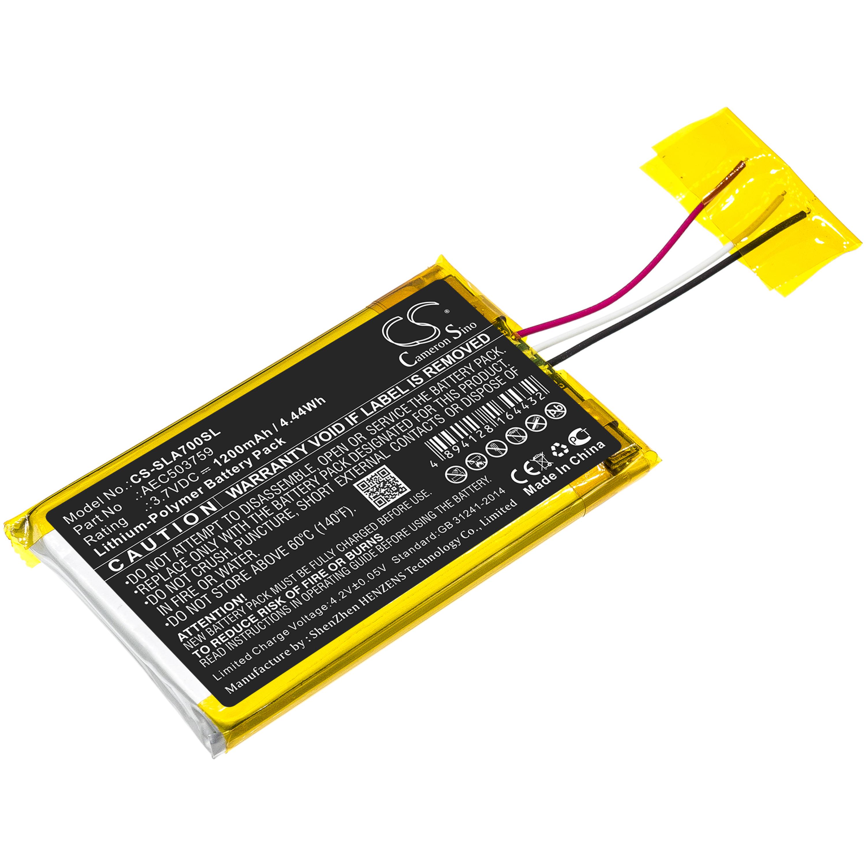 Cameron Sino 1200 mAh for SteelSeries