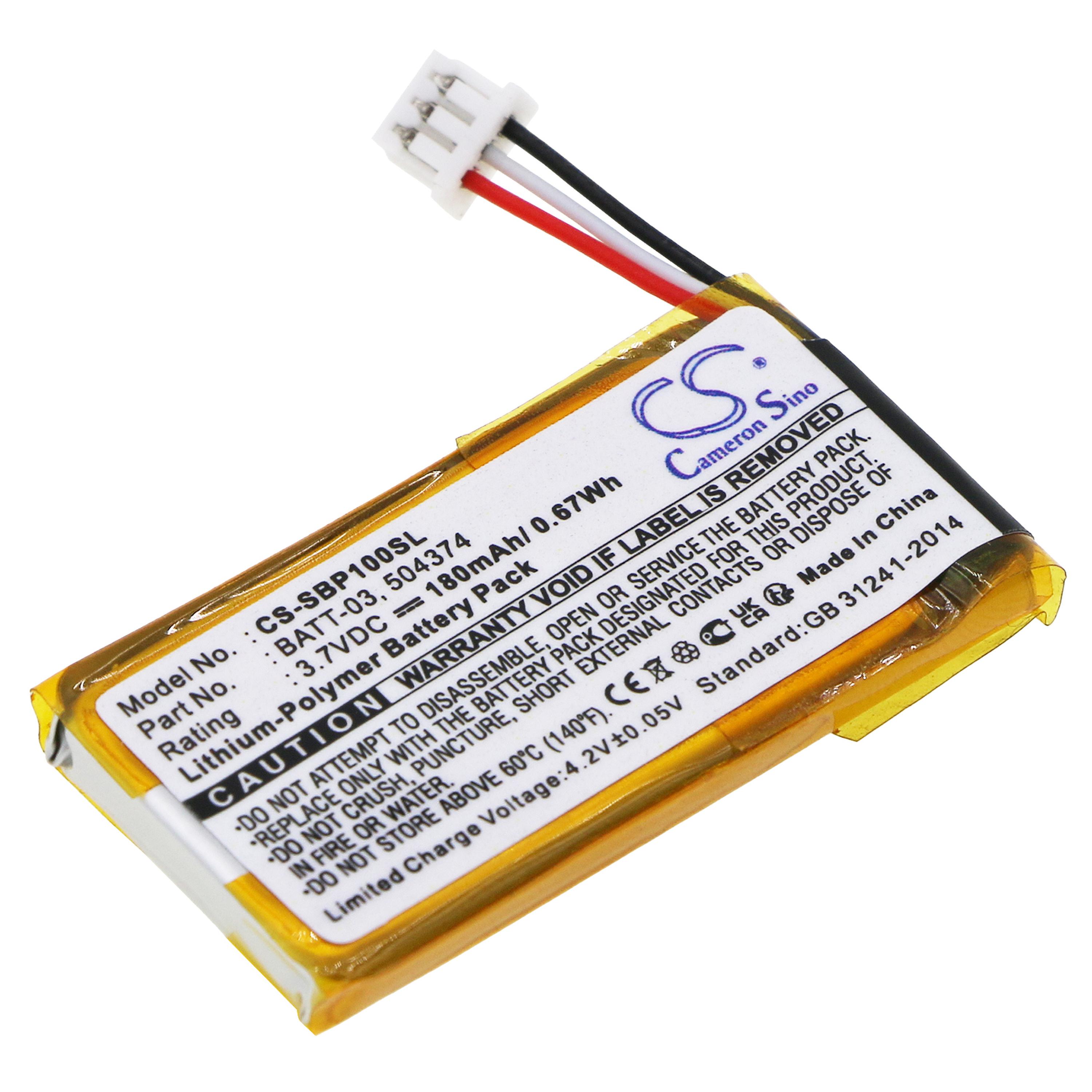 Cameron Sino 180mAh Replacement Battery for