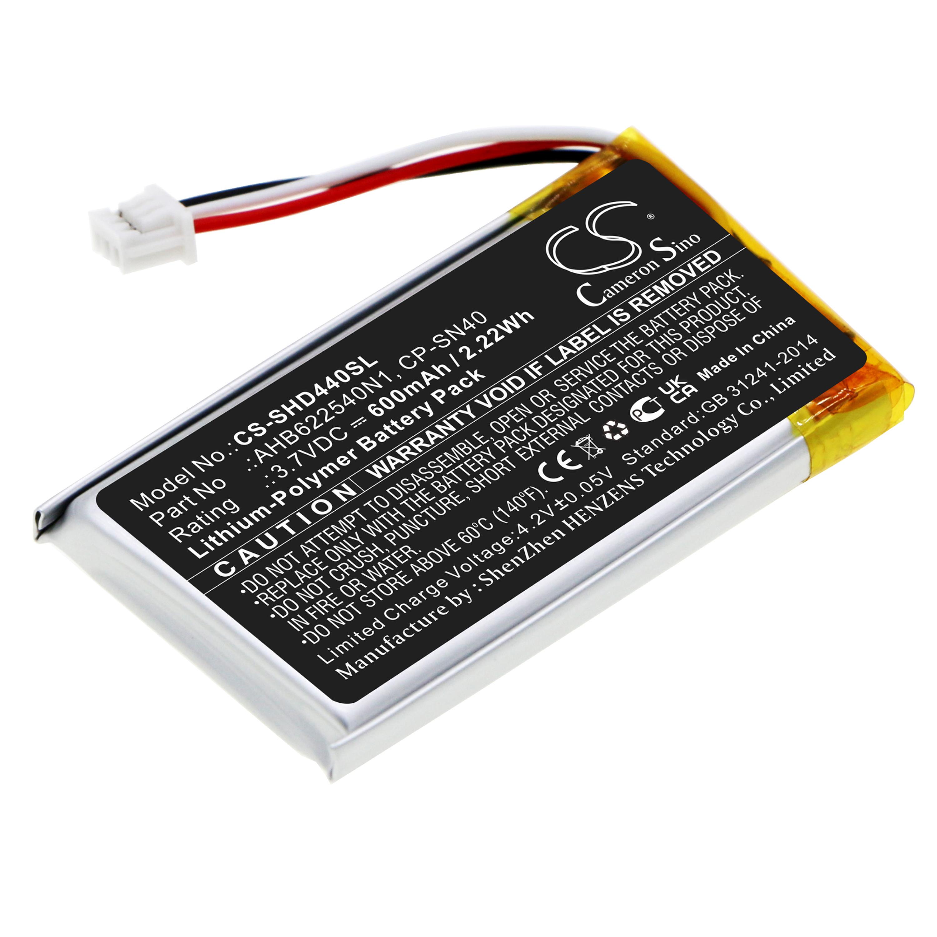 Cameron Sino 600 mAh for Sennheiser