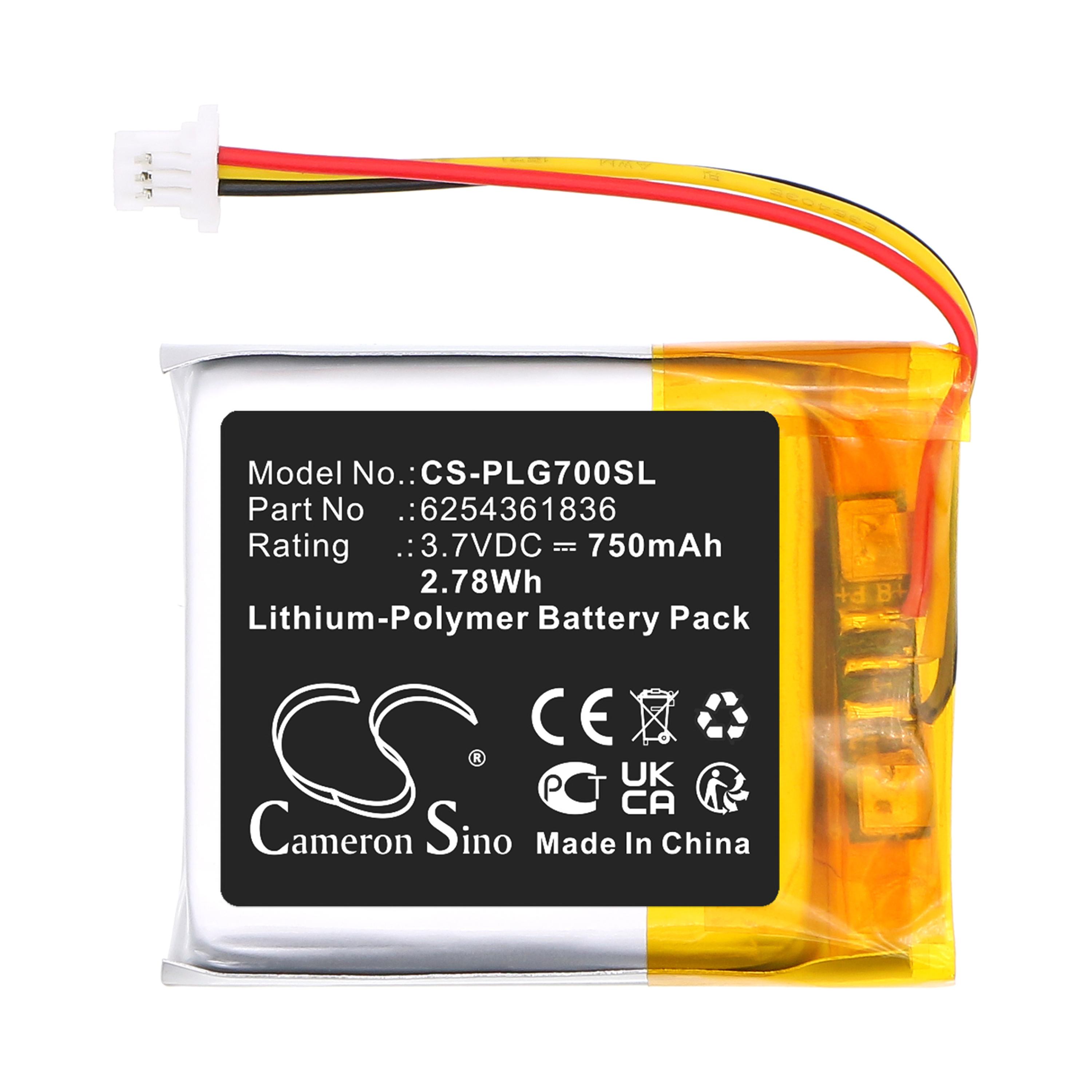 Cameron Sino Replacement Battery for Plantronics
