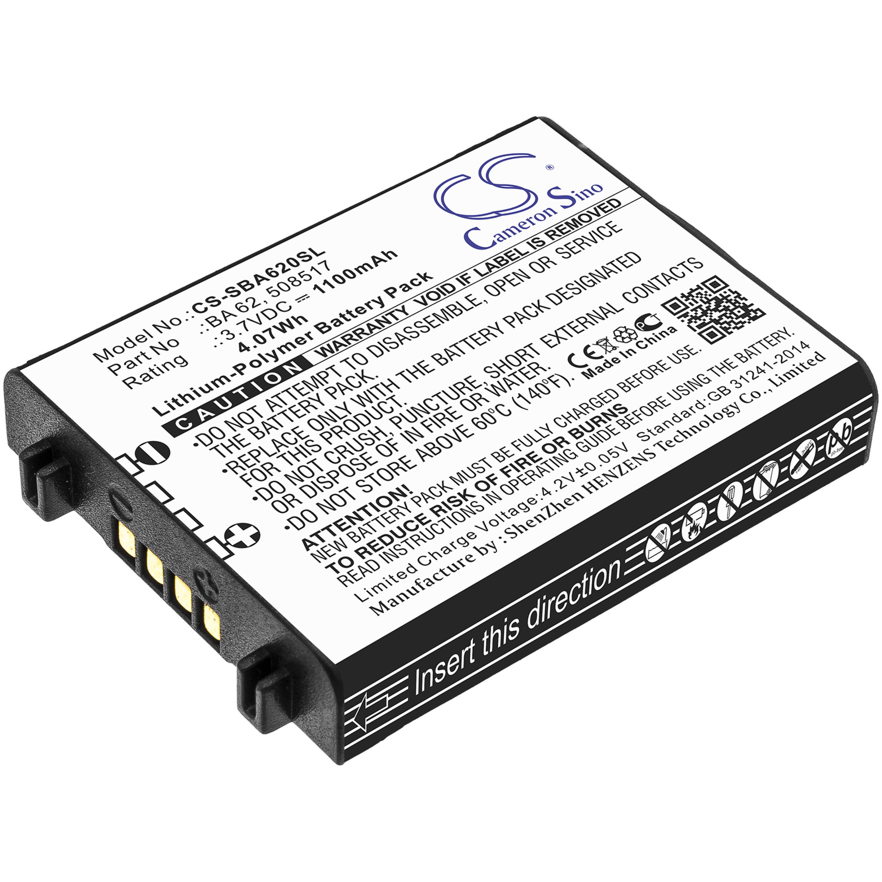 Cameron Sino Replacement Battery for Sennheiser