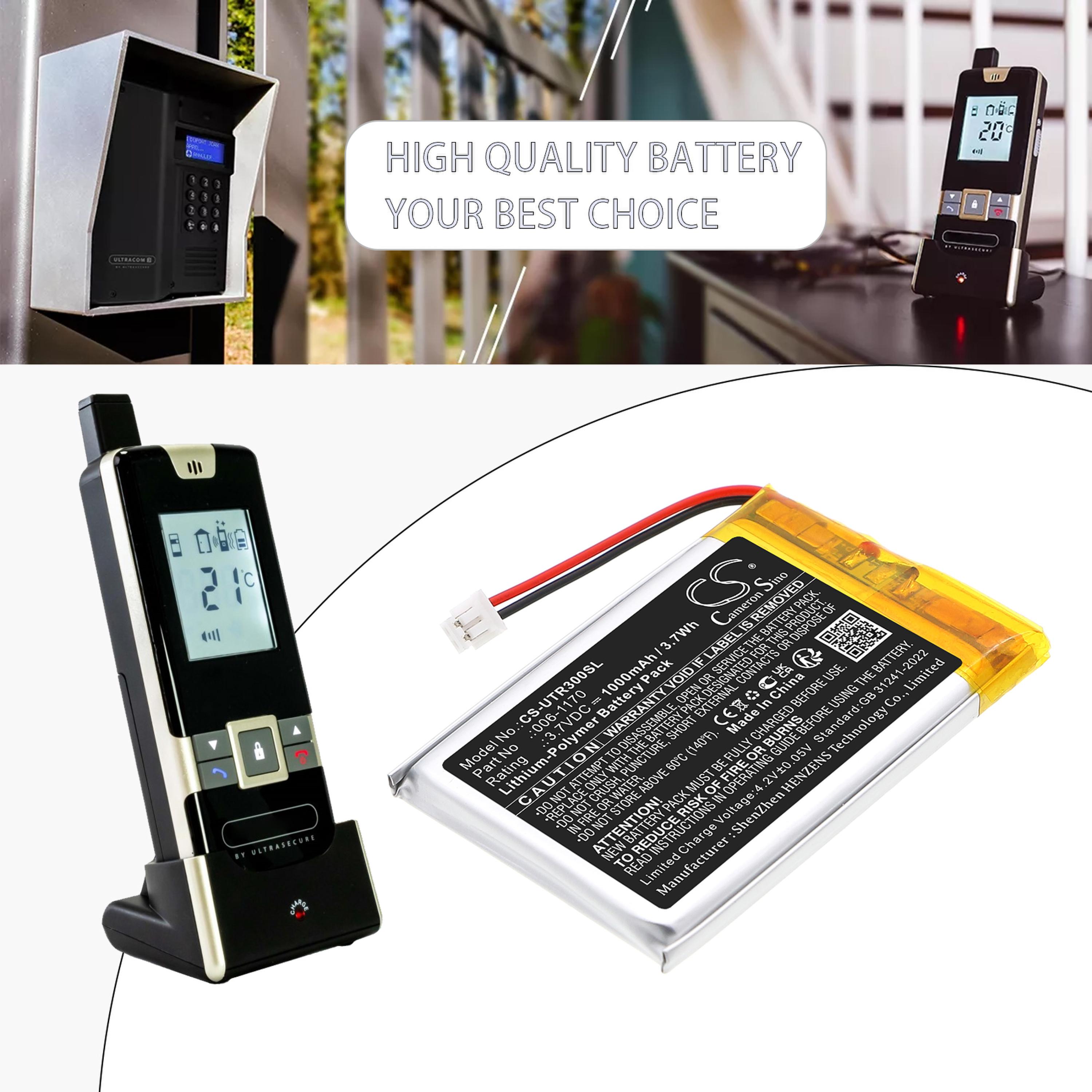 Cameron Sino Replacement Battery forUltraCOM Wireless