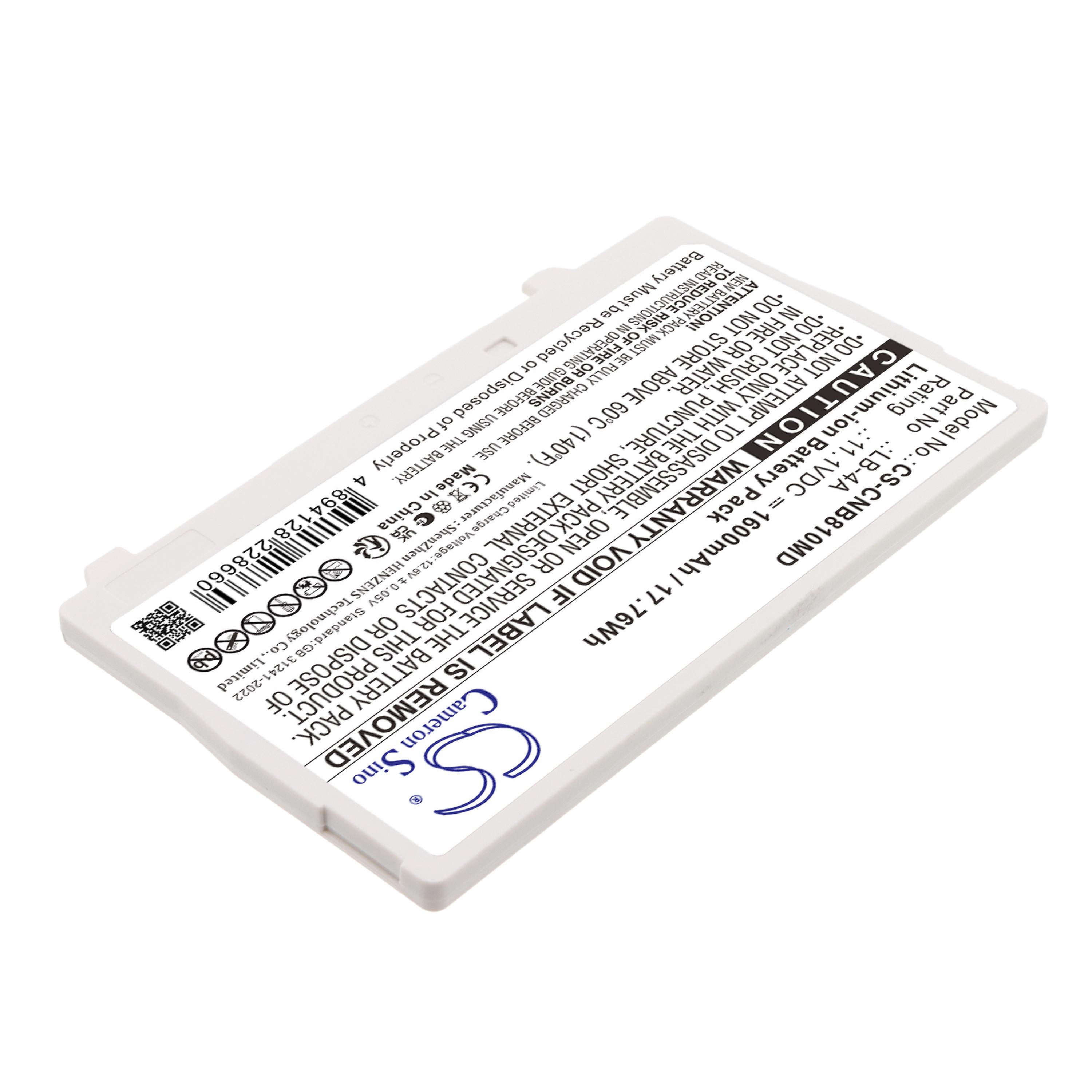 Cameron Sino 1600mAh Replacement Battery for