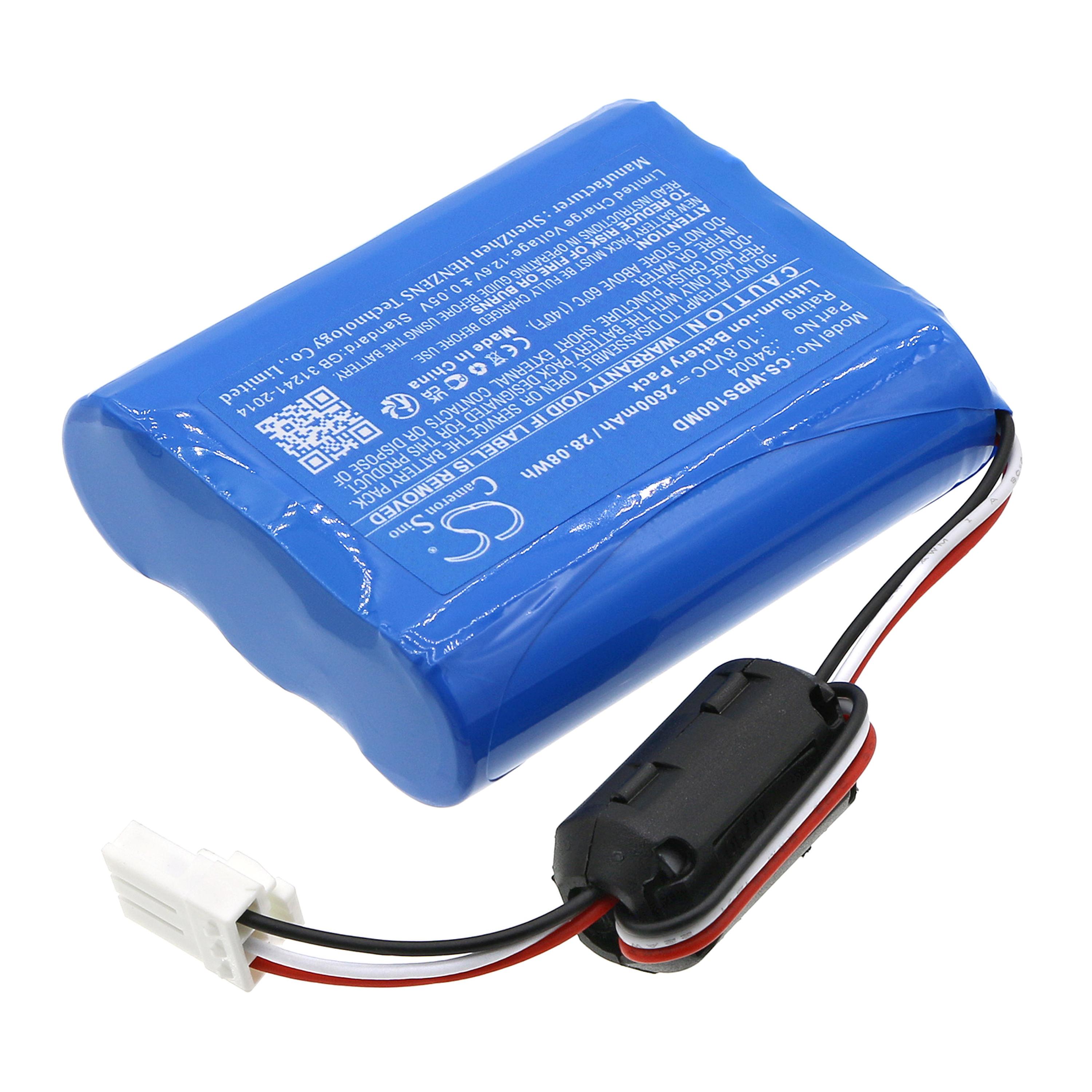 Cameron Sino 2600mAh battery for Welch-Allyn