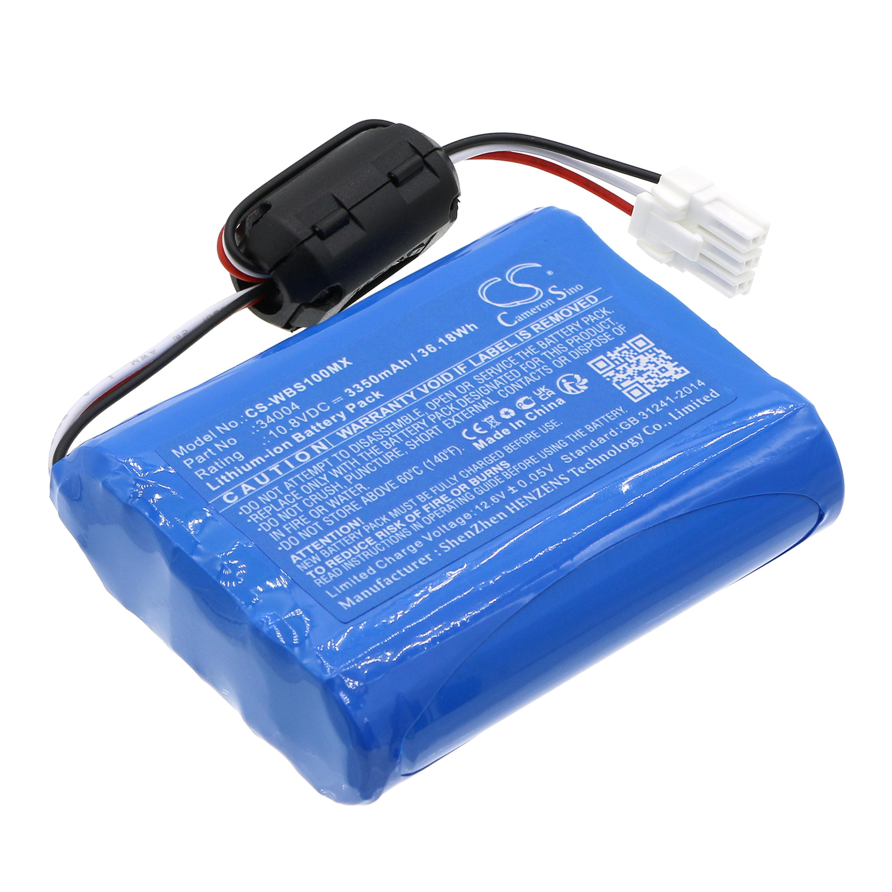 Cameron Sino 3350mAh battery for Welch-Allyn