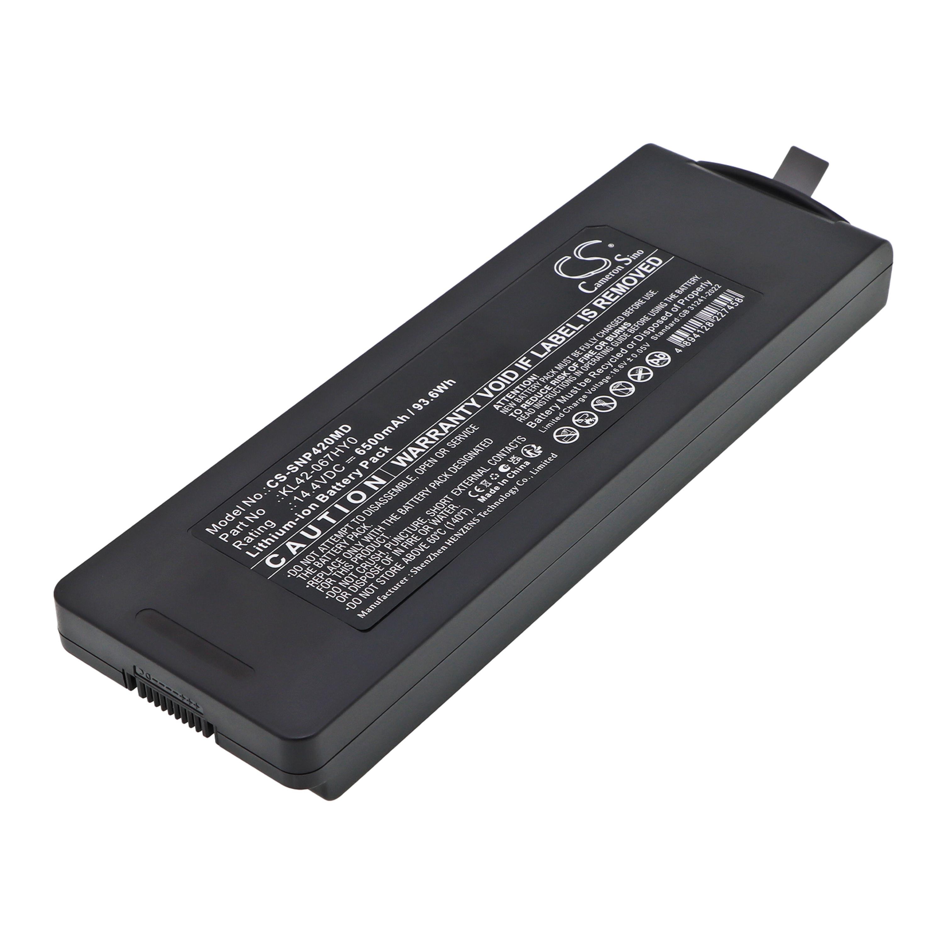 Cameron Sino 6500mAh Replacement Battery for
