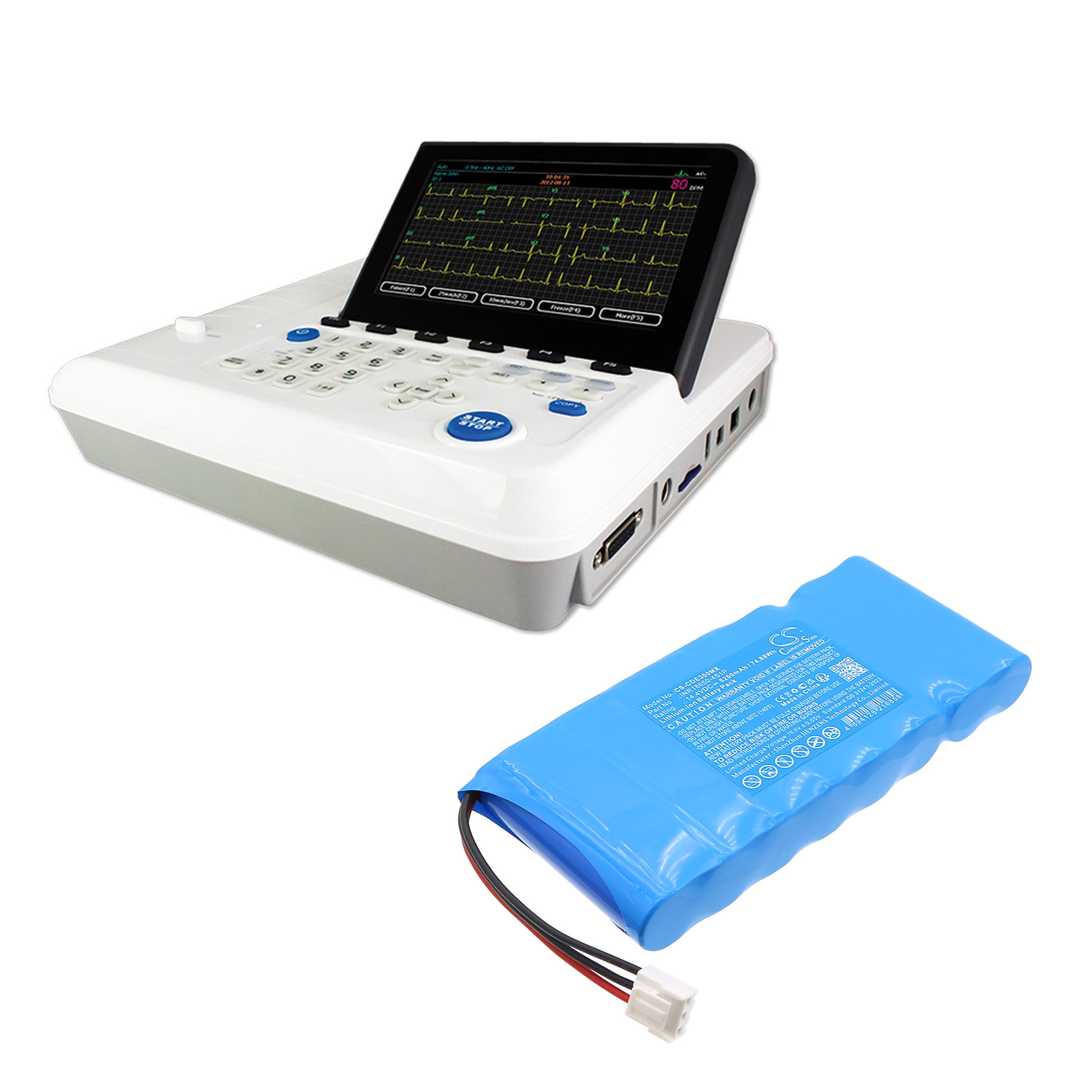 Cameron Sino Replacement Battery for Cardio
