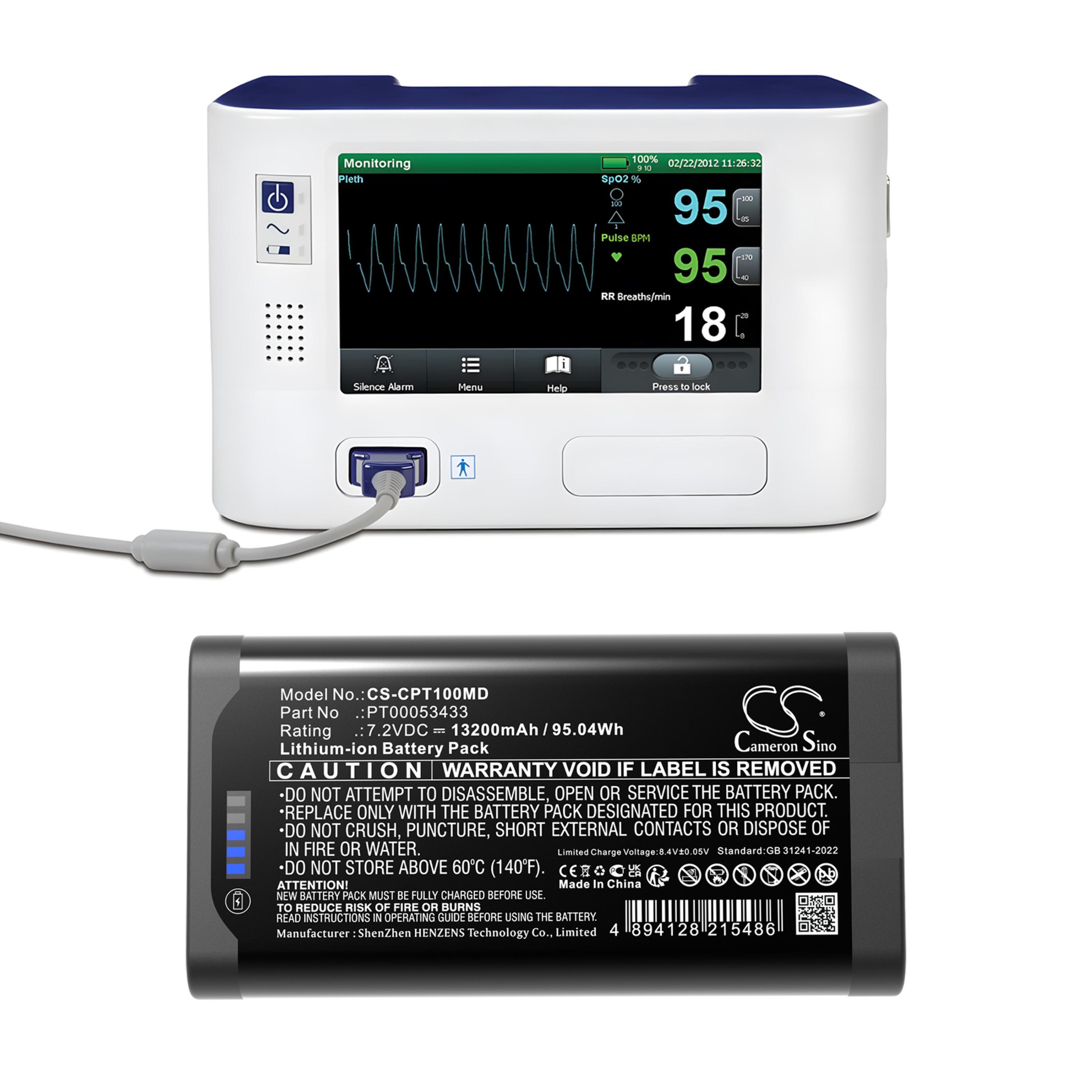Cameron Sino Replacement Battery for Covidien