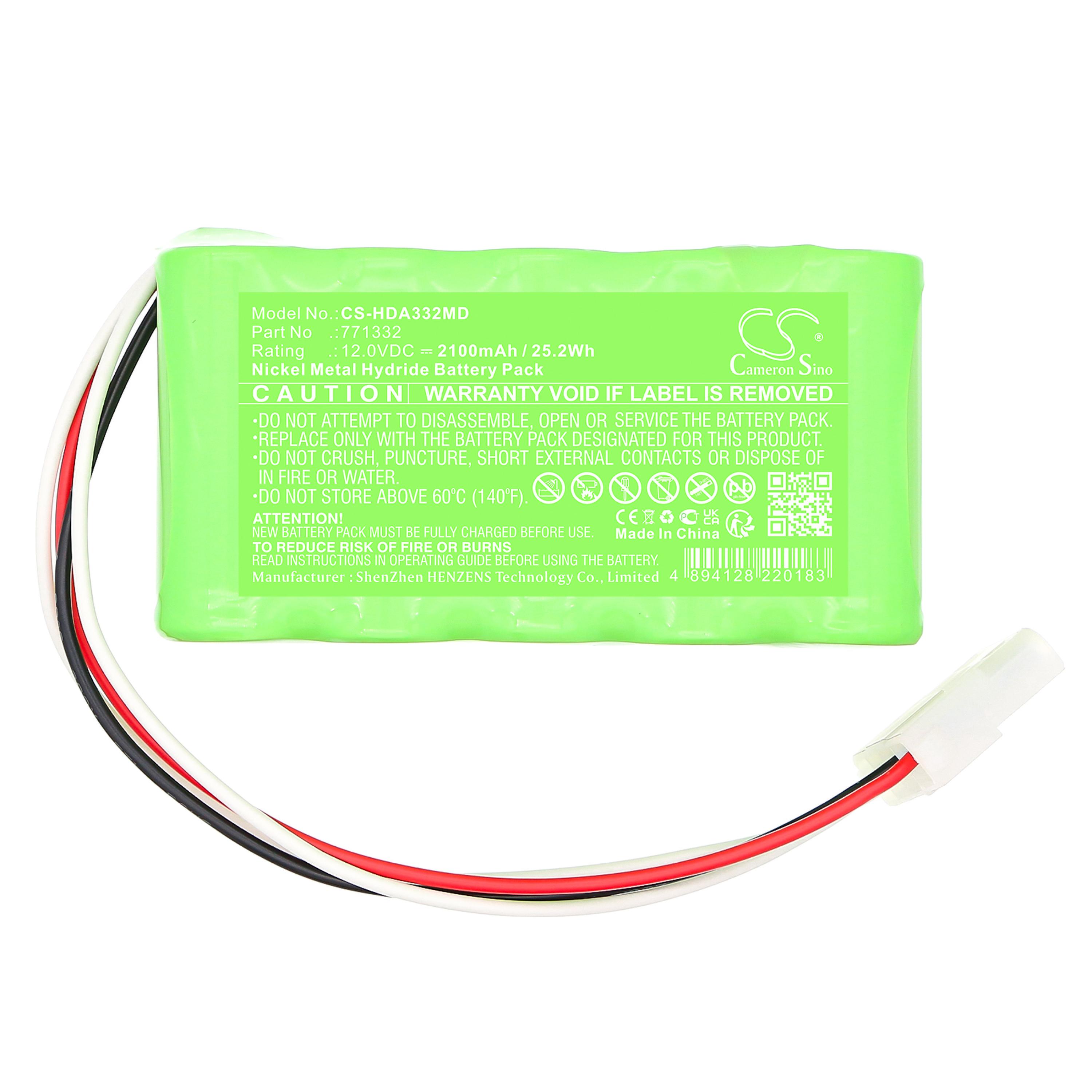Cameron Sino Replacement Battery for Huntleigh