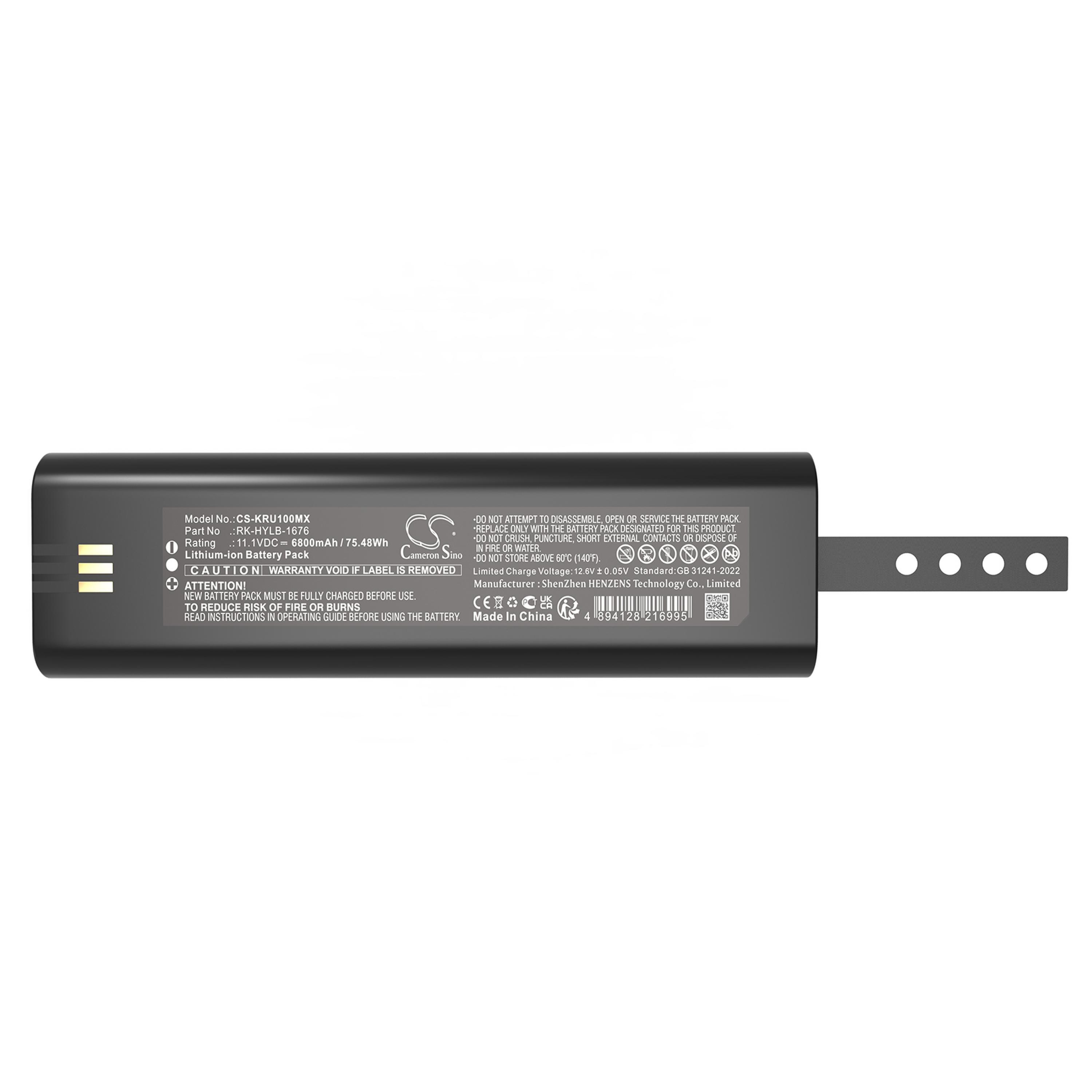 Cameron Sino Replacement Battery for KAIXIN
