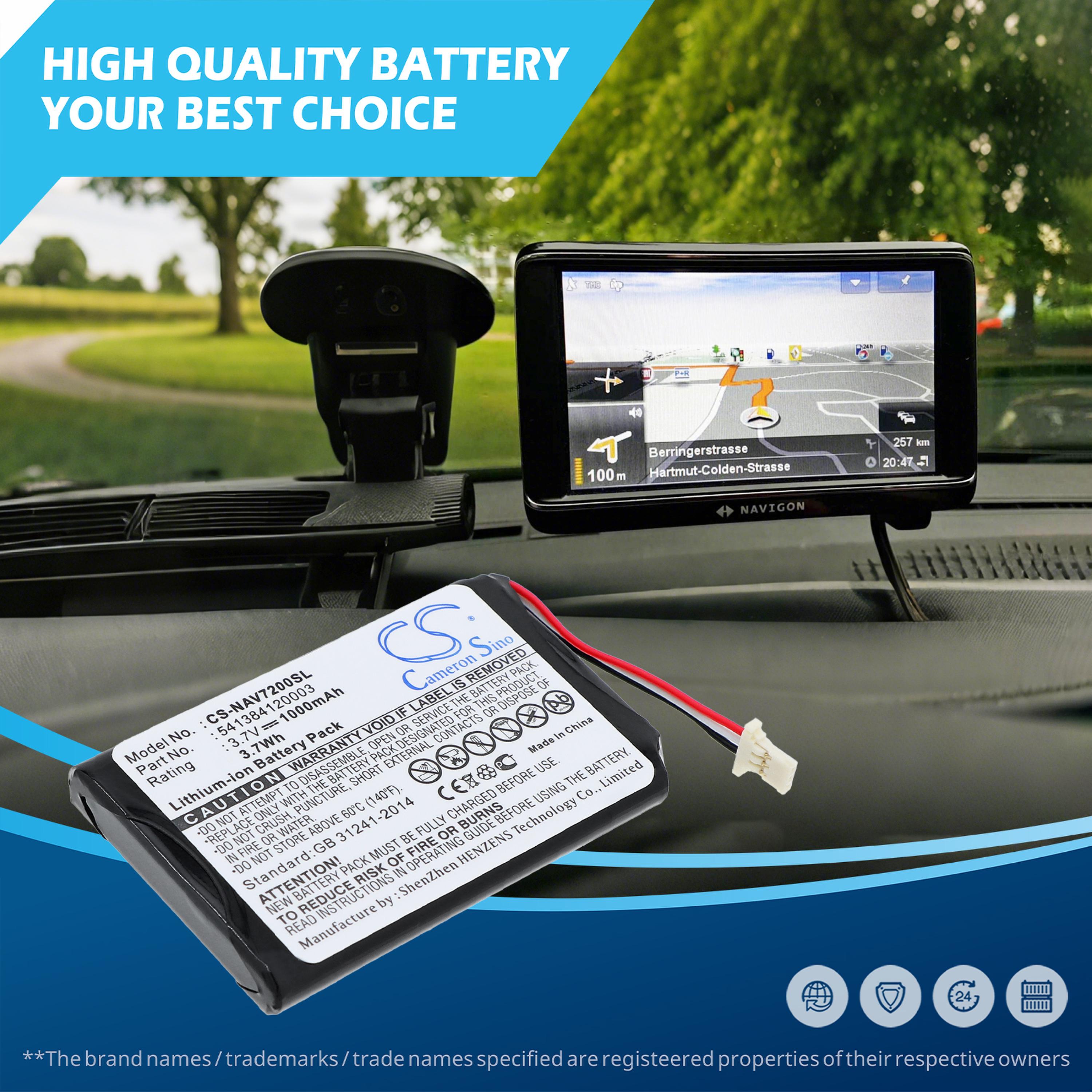 Cameron Sino 1000 mAh for Navigon