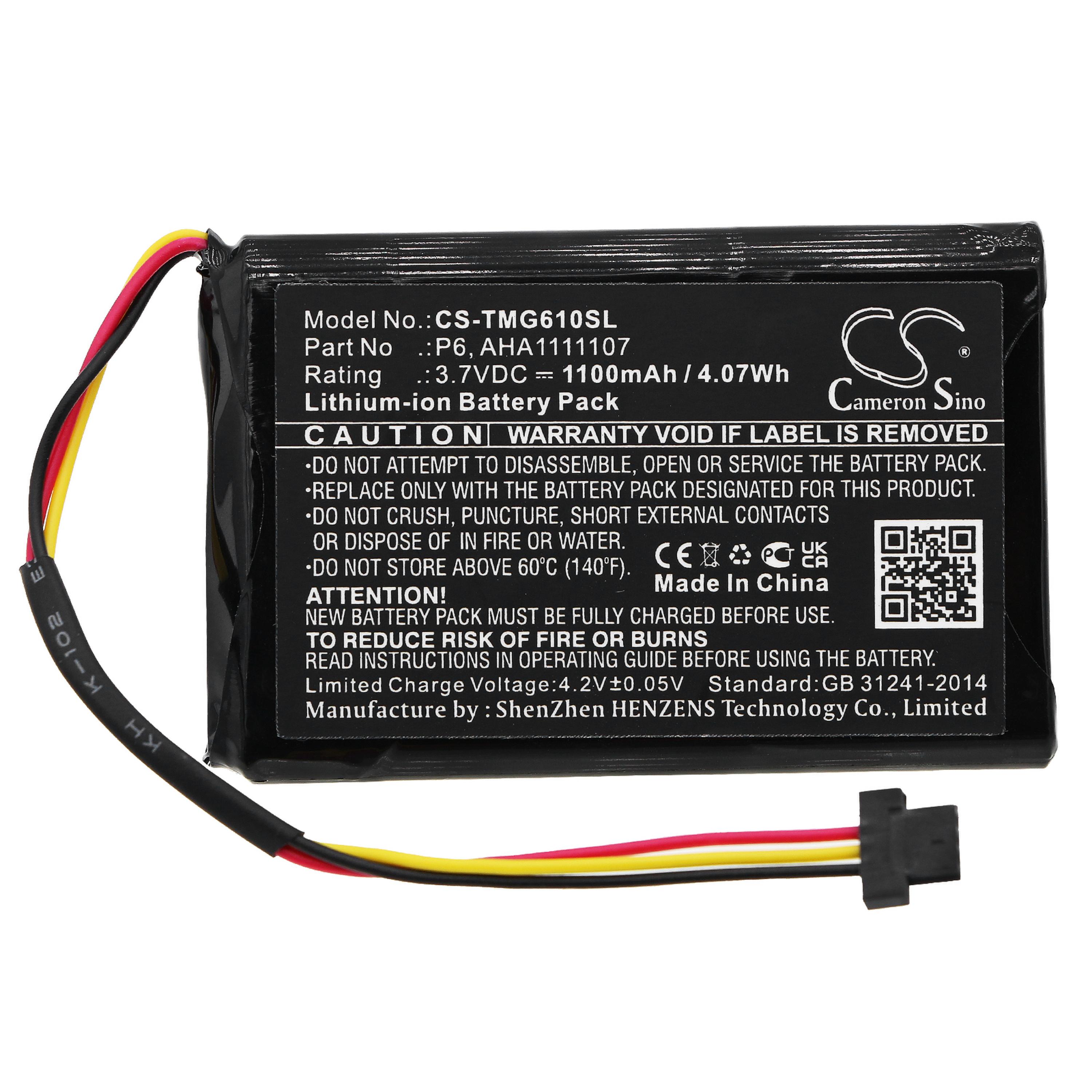 Cameron Sino 1100 mAh for TomTom