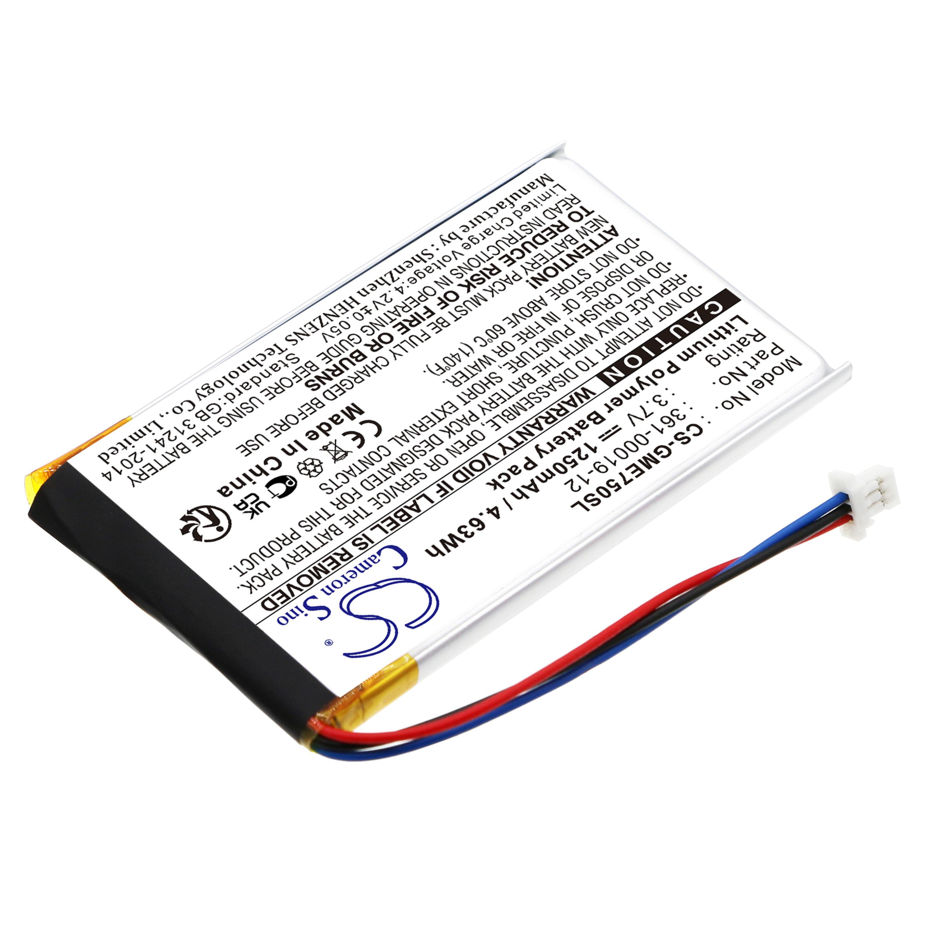 Cameron Sino 1250 mAh for Garmin