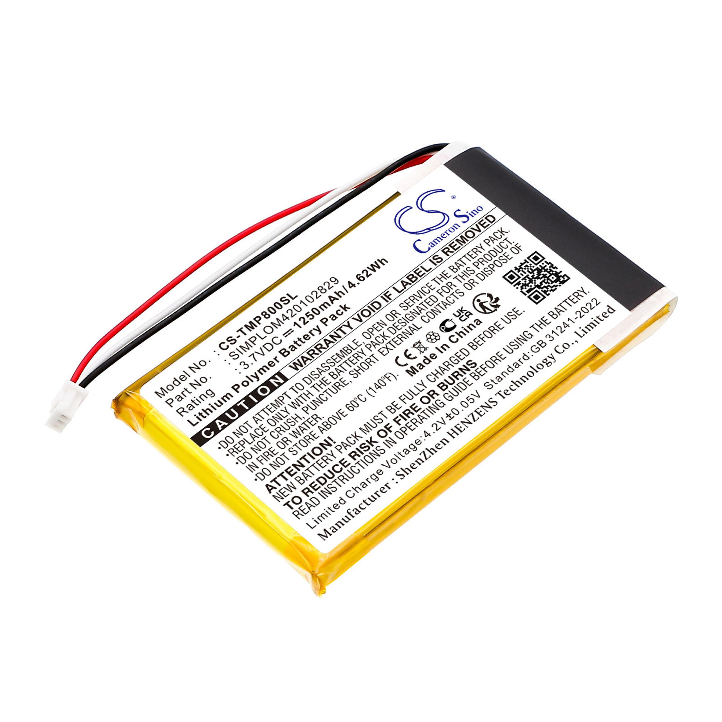 Cameron Sino 1250 mAh for TomTom