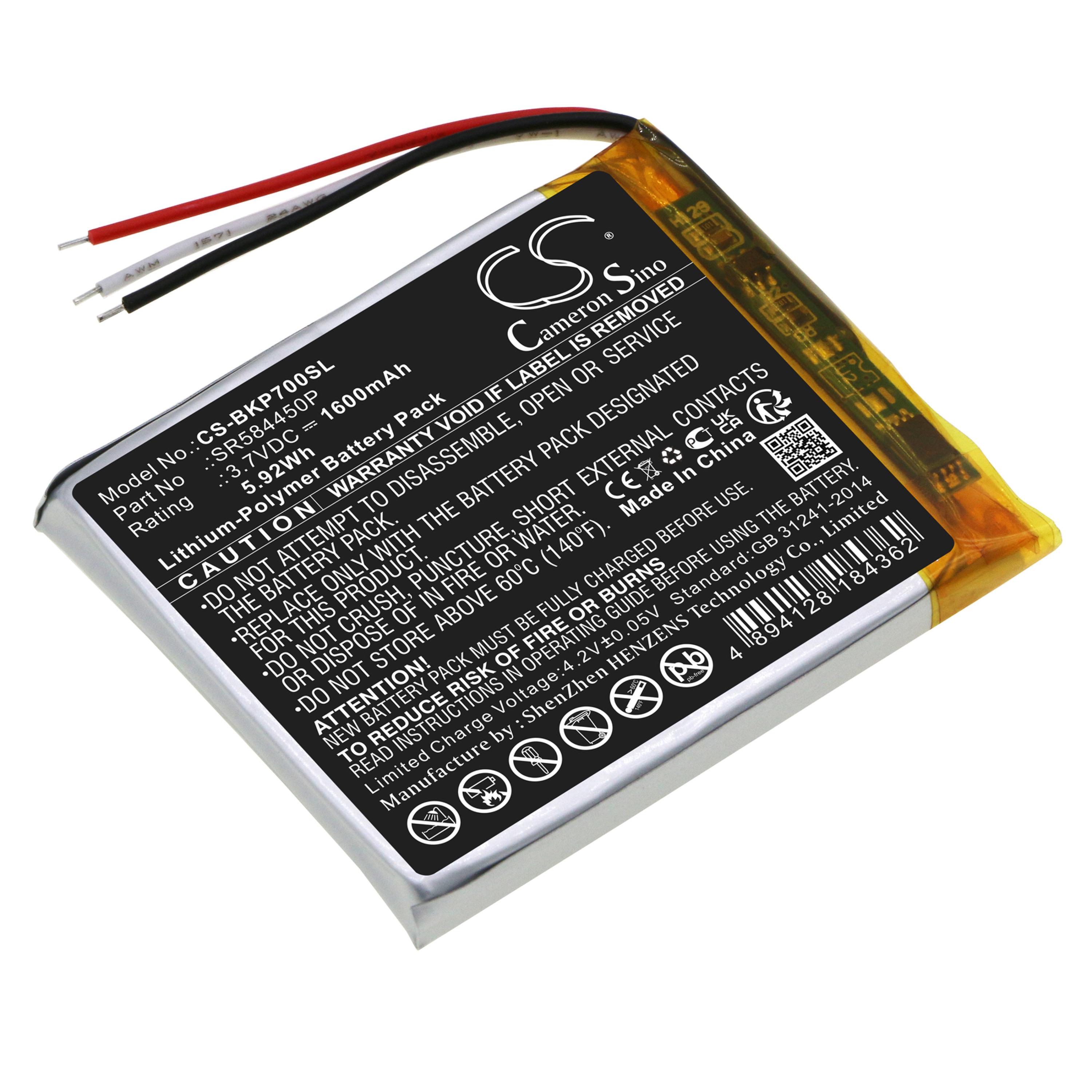 Cameron Sino 1600mAh Replacement Battery for
