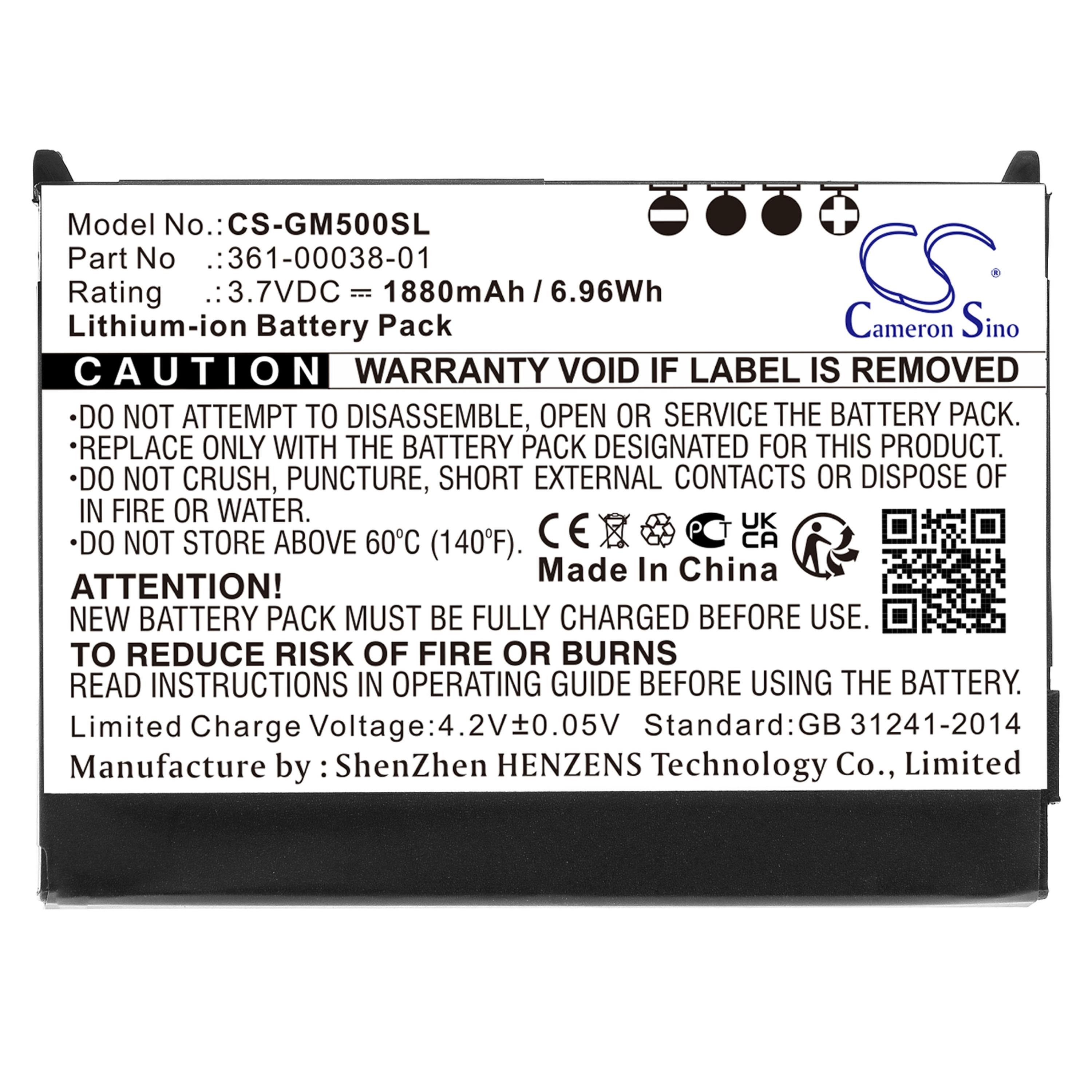 Cameron Sino 1880mAh Replacement Battery for