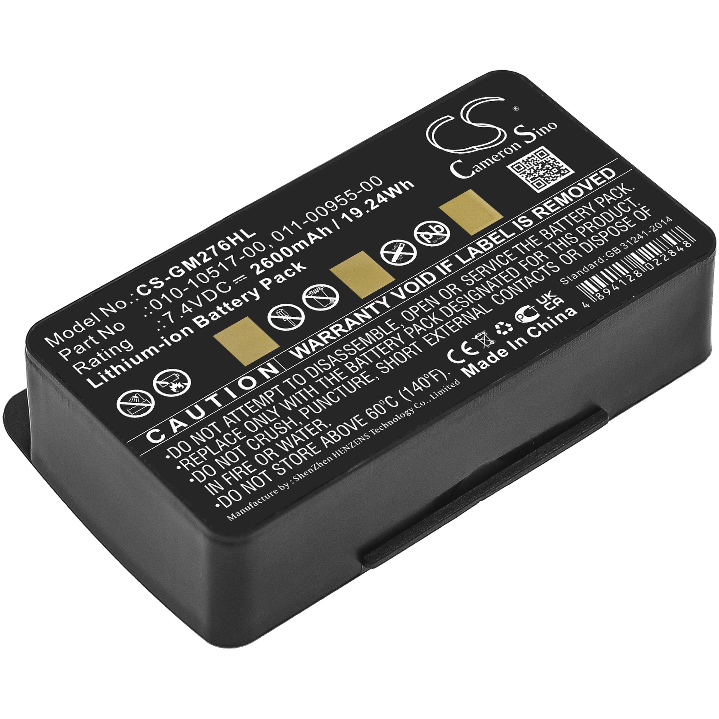 Cameron Sino 2600 mAh for Garmin