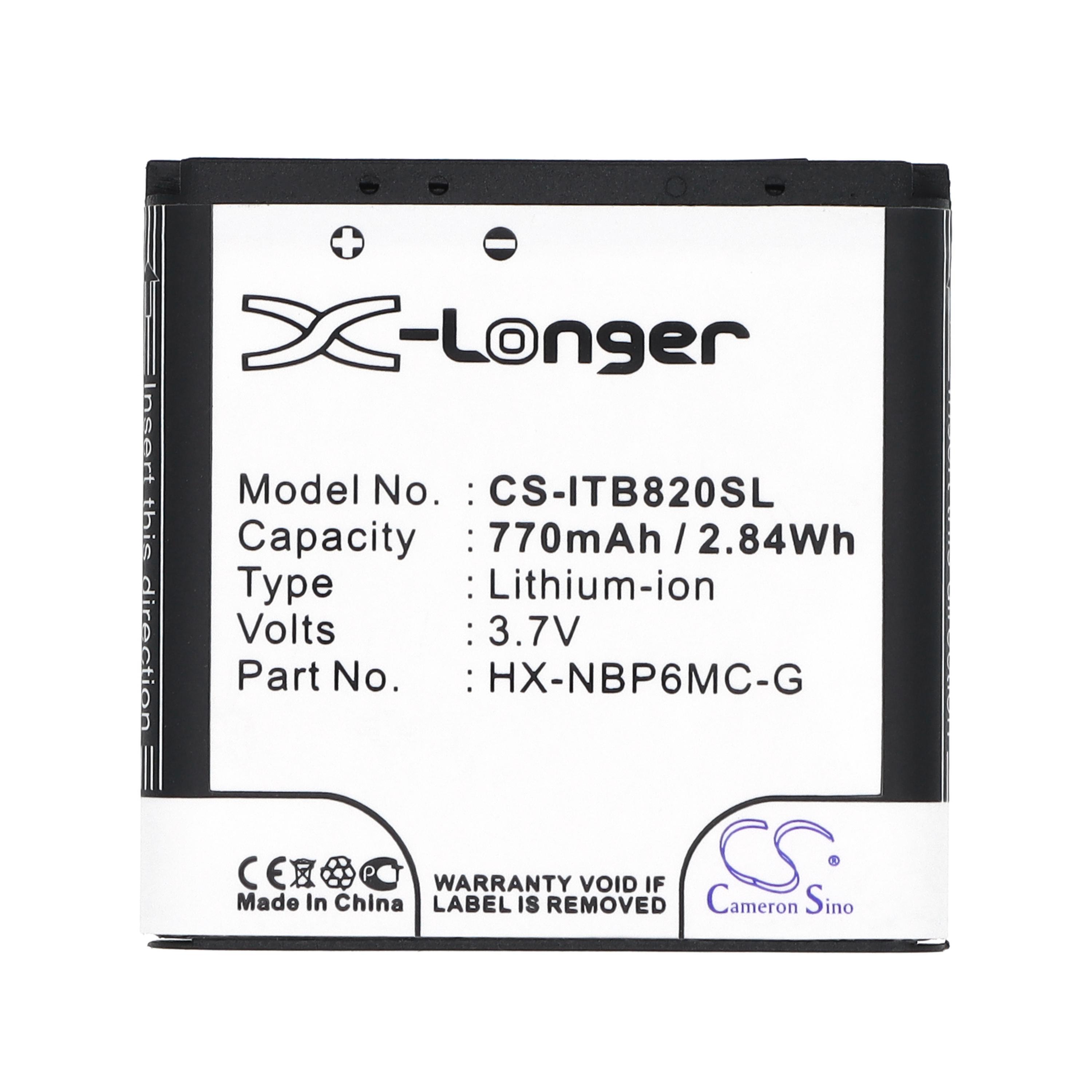 Cameron Sino 770 mAh for i-Blue