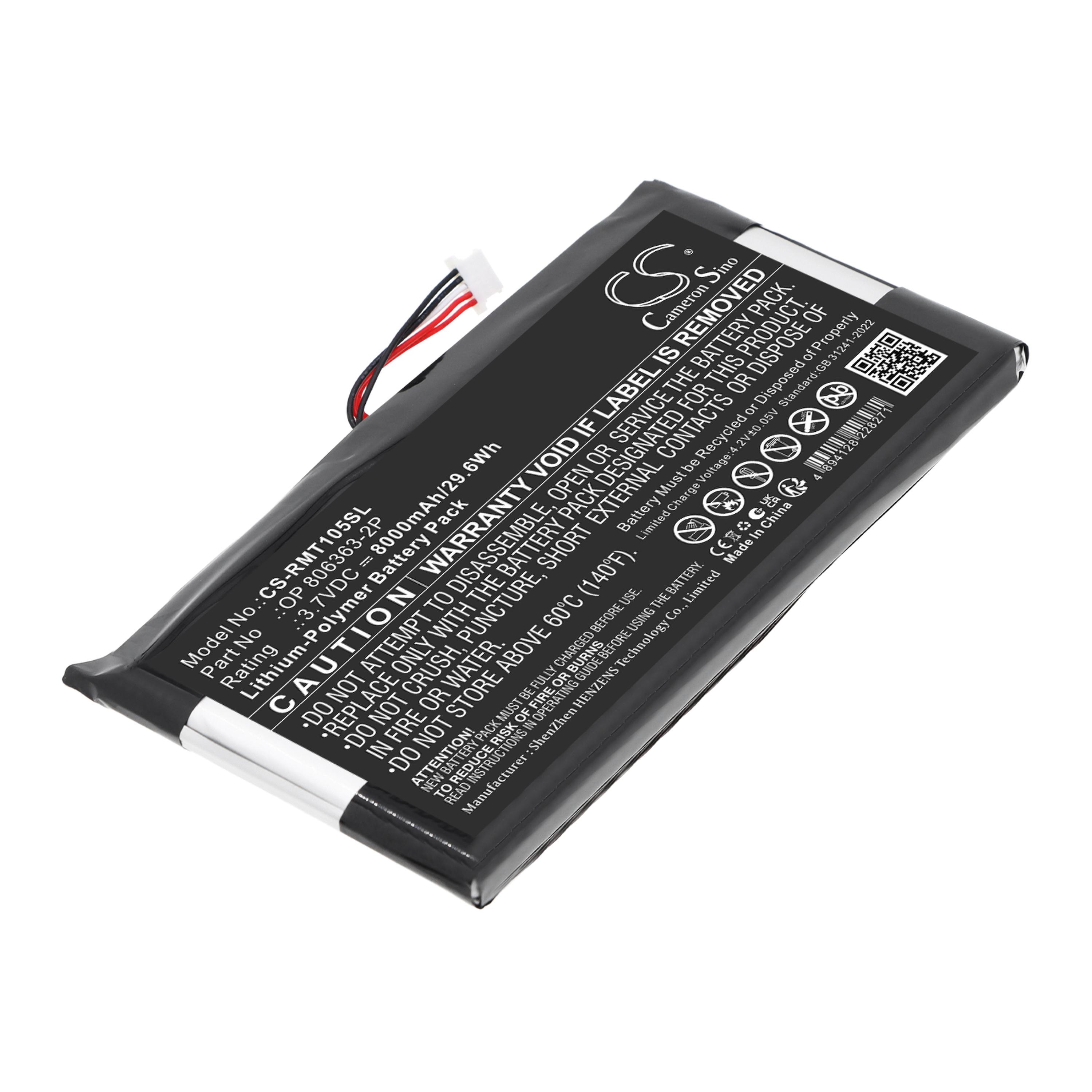 Cameron Sino 8000mAh Replacement Battery for