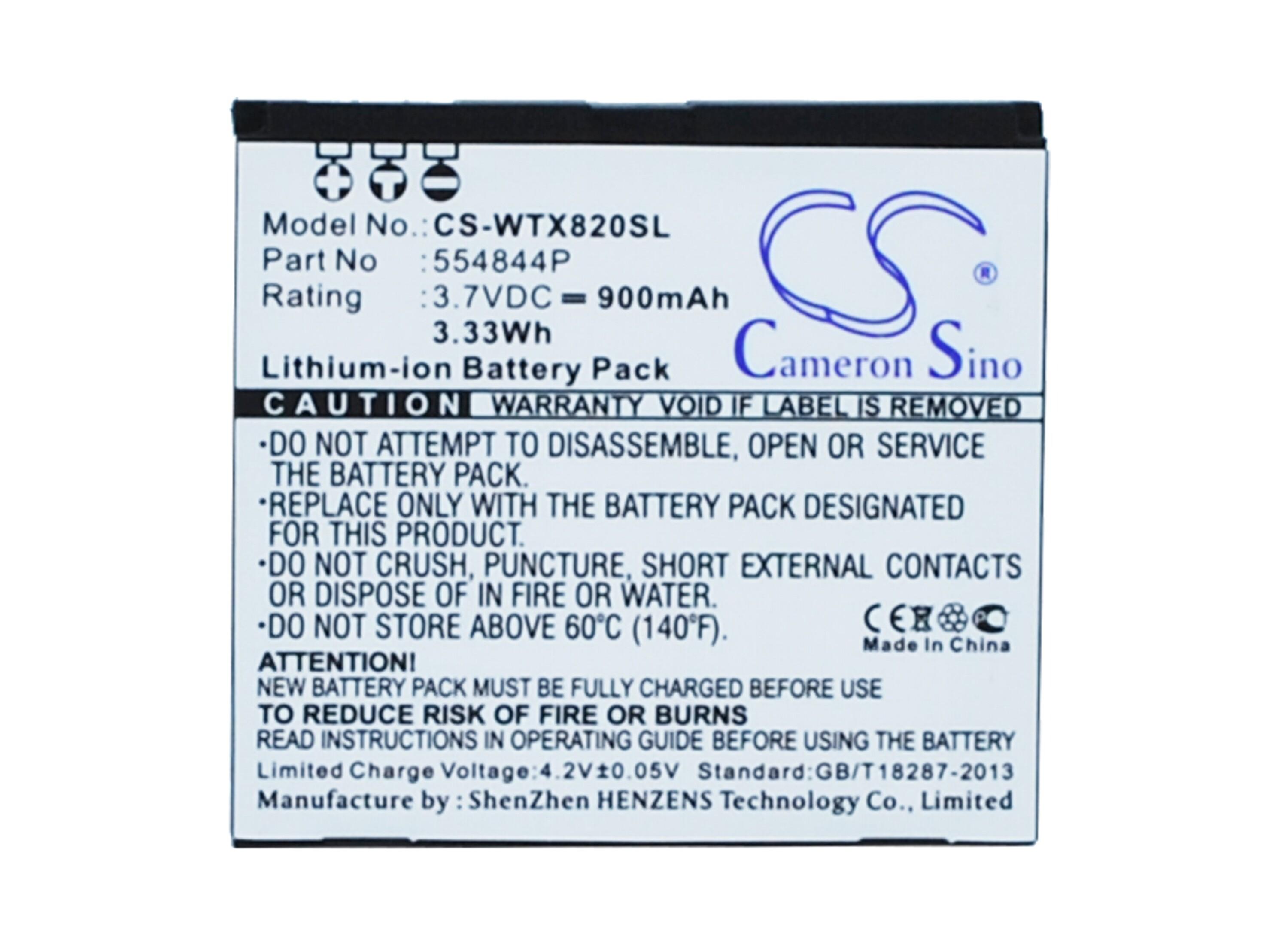 Cameron Sino 800 mAh for Curtis