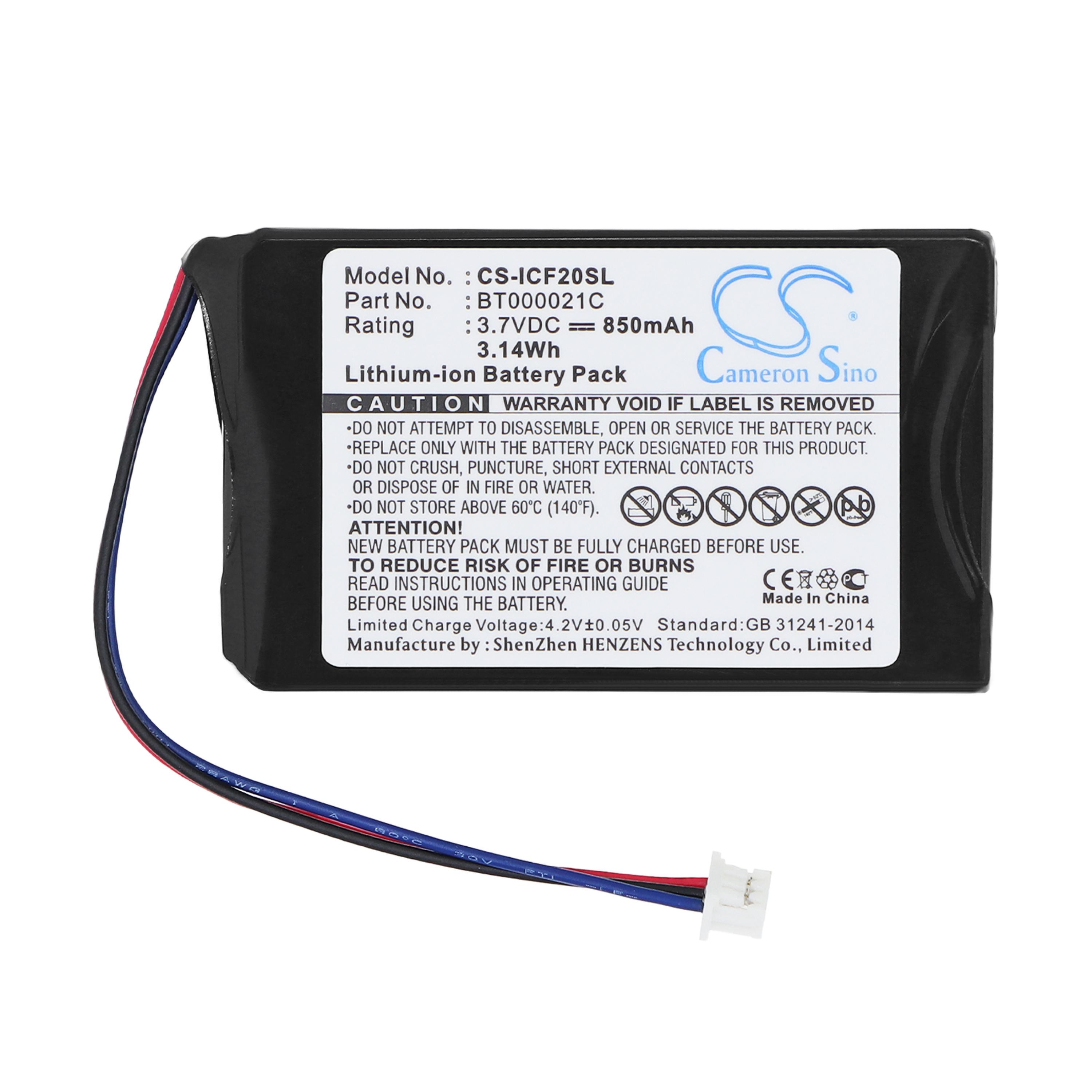 Cameron Sino 850 mAh for Navman