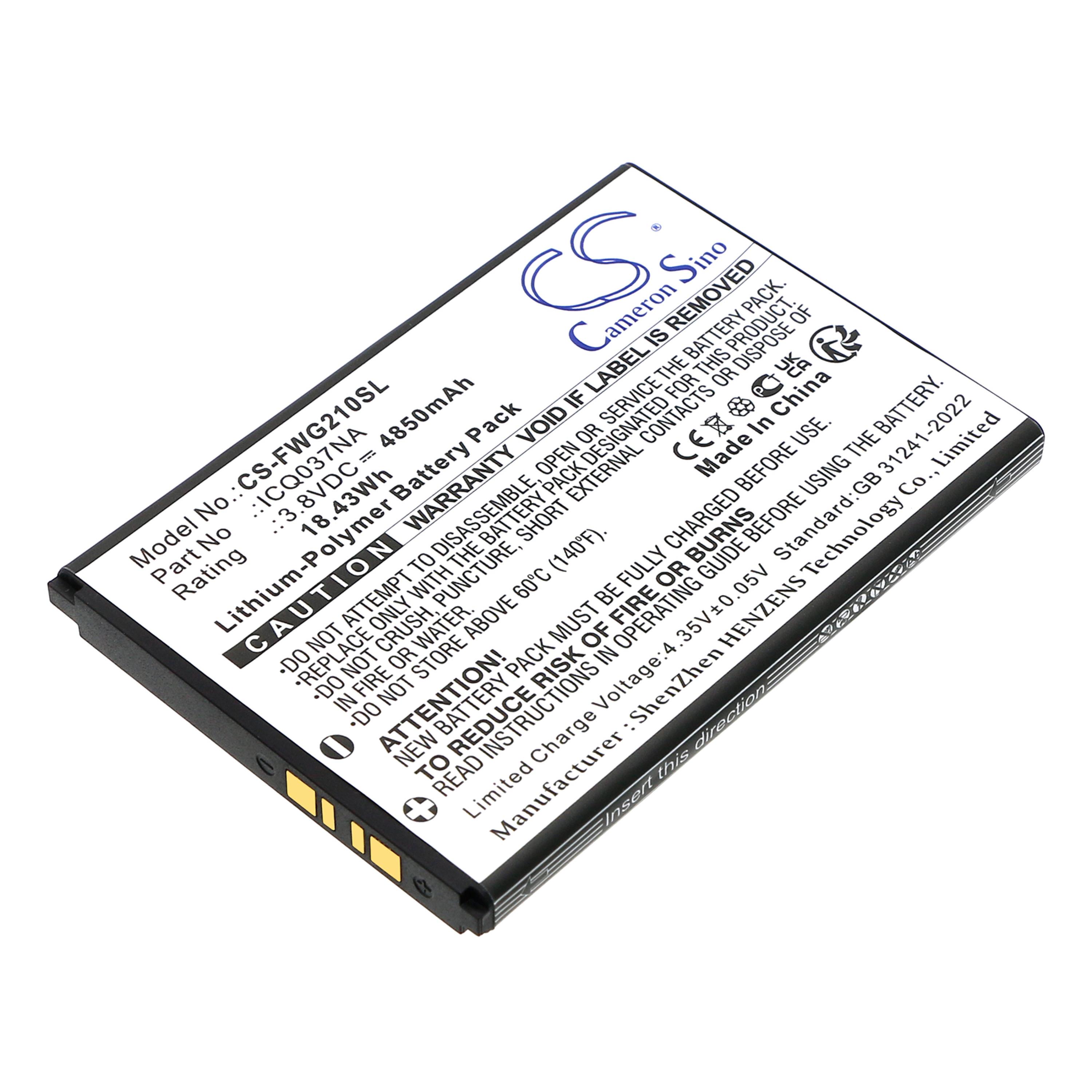 Cameron Sino 4850mAh Replacement Battery for