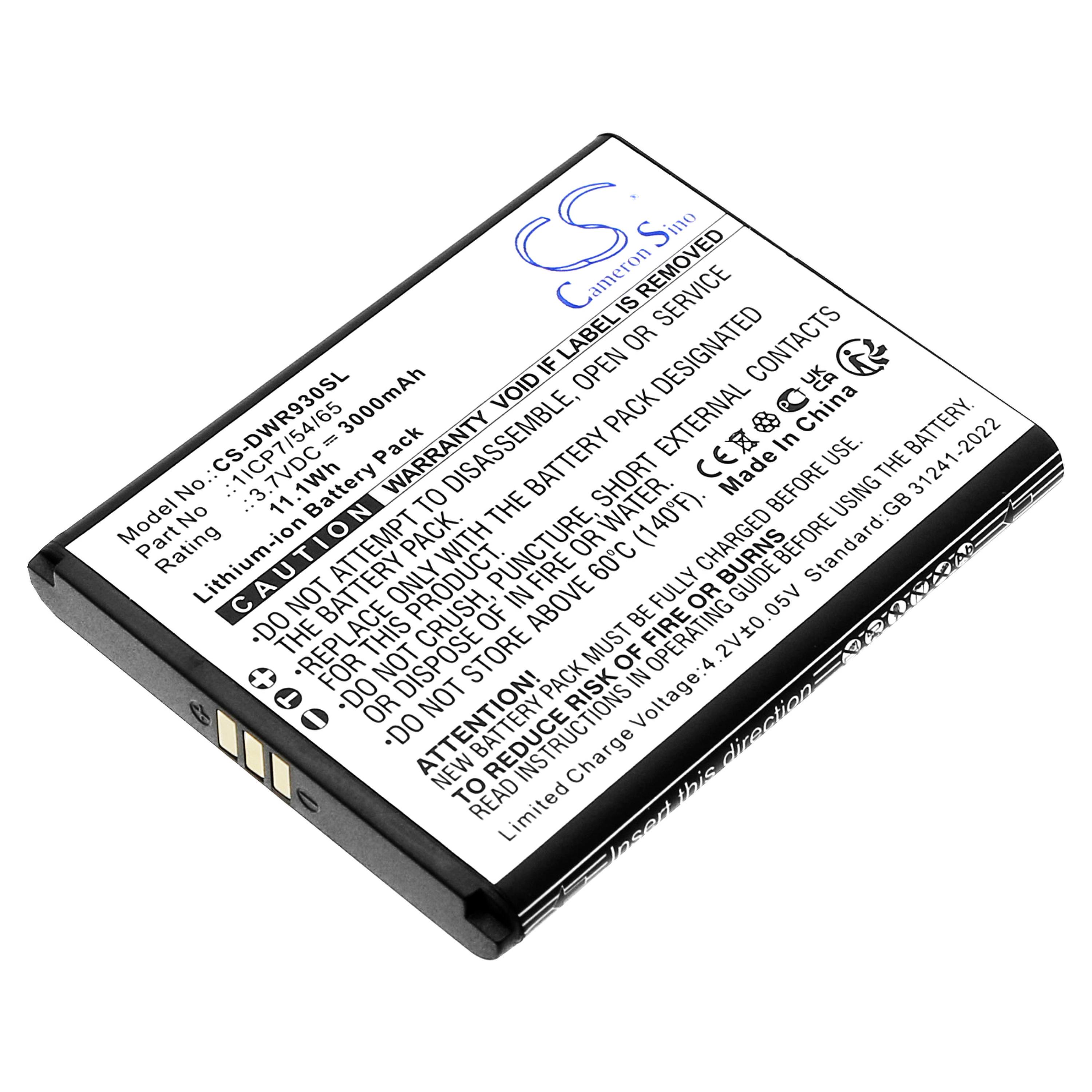 Cameron Sino Replacement Battery for D-Link