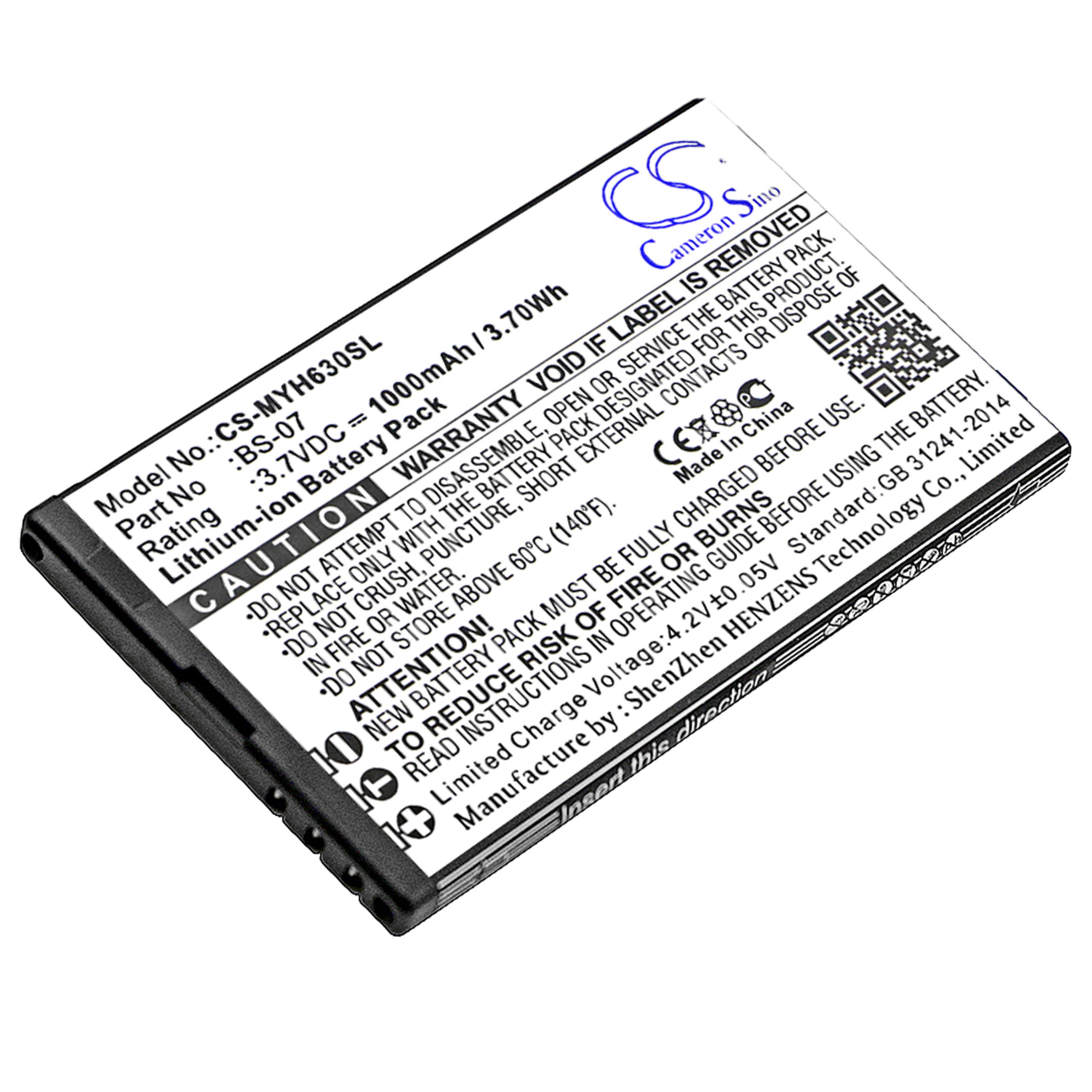 Cameron Sino 1000 mAh for MyPhone