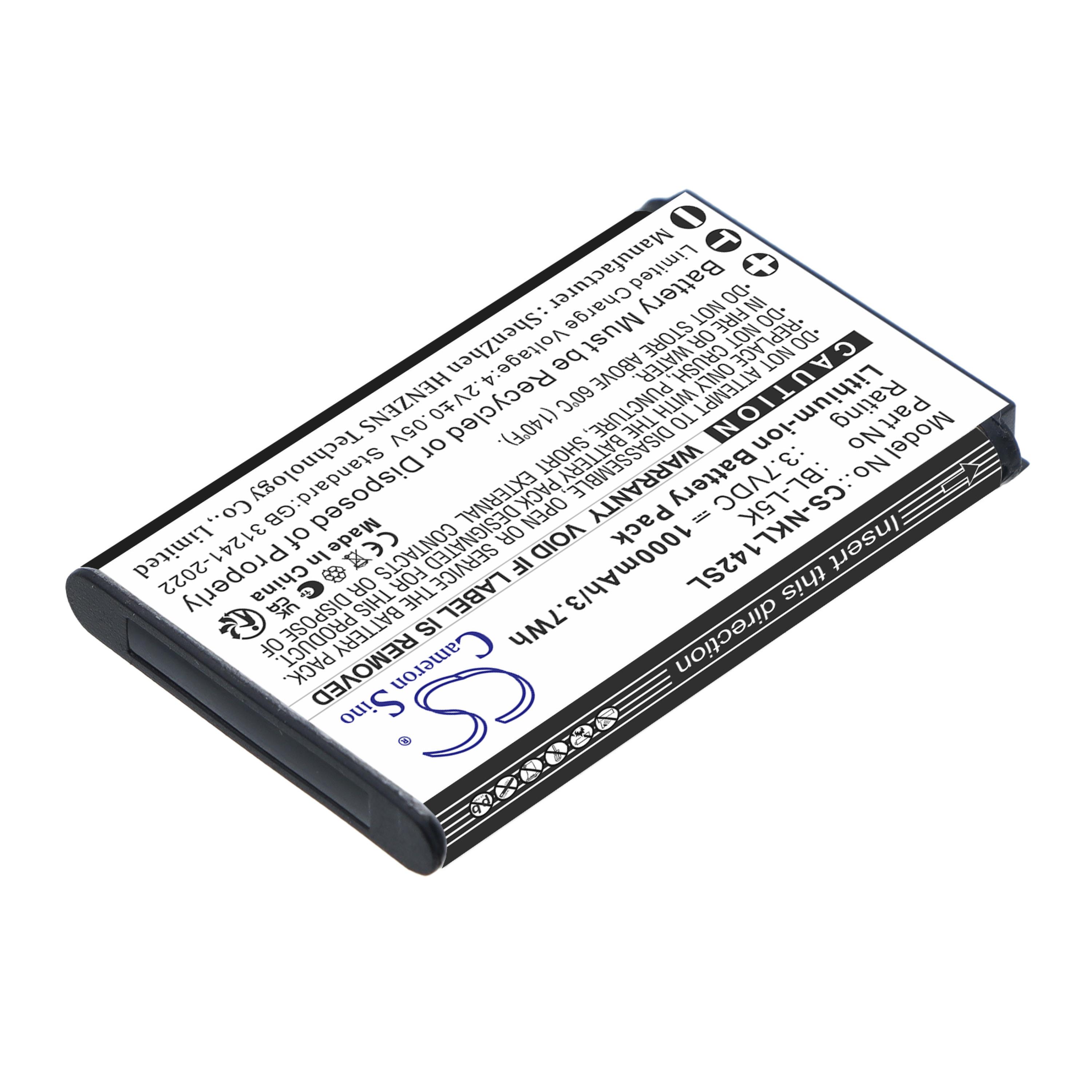 Cameron Sino 1000mAh Replacement Battery for