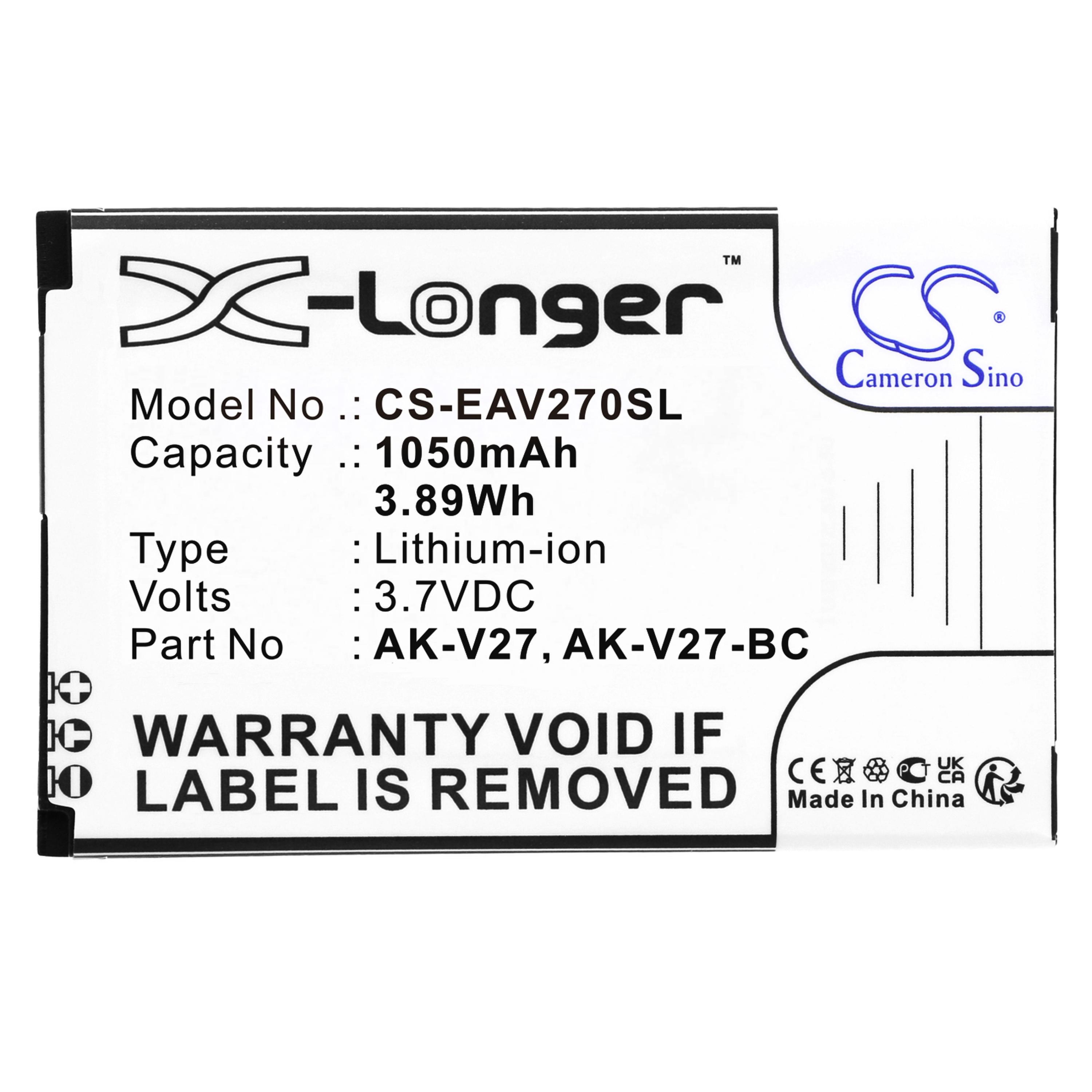 Cameron Sino 1050mAh Replaces battery for