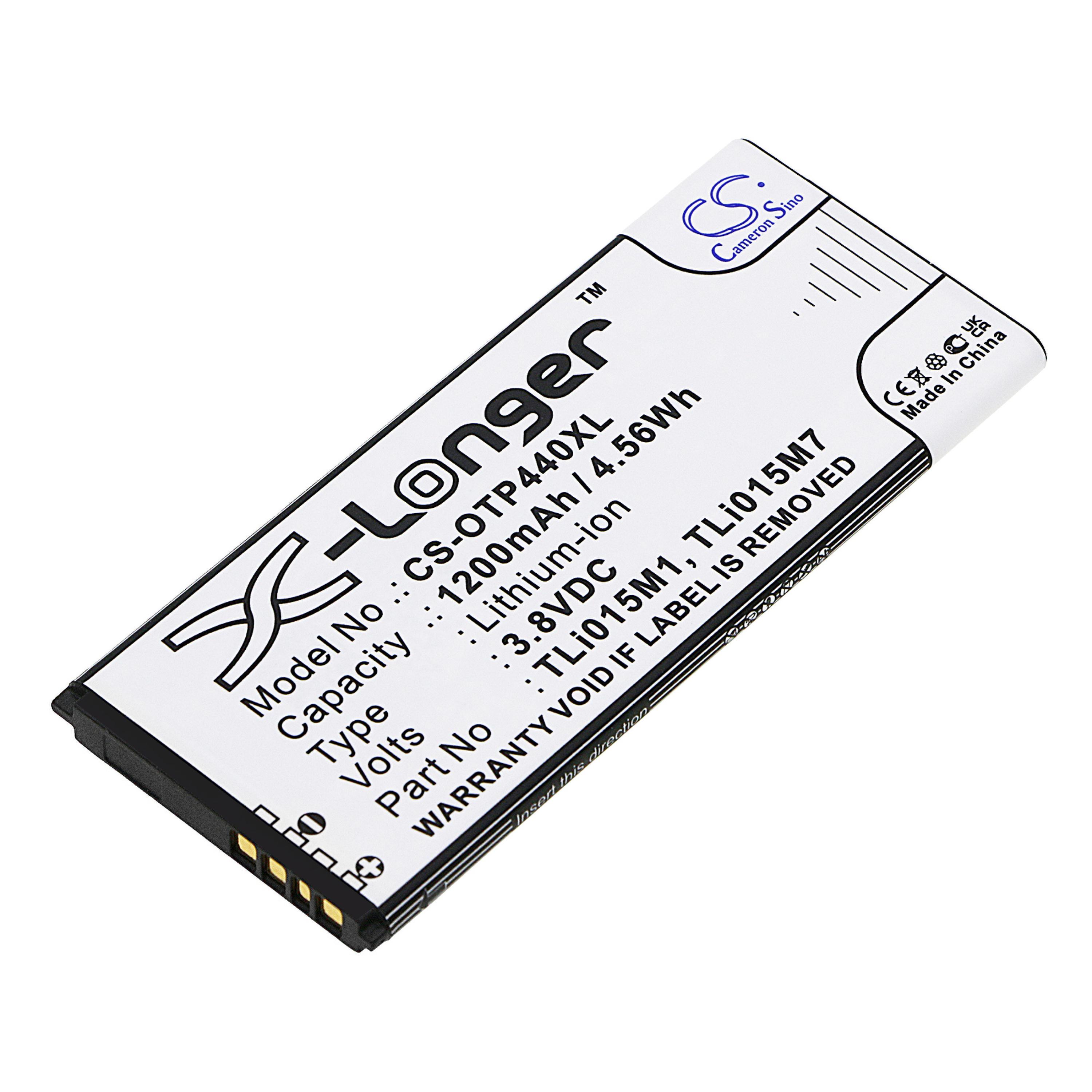 Cameron Sino 1200 mAh for Alcatel