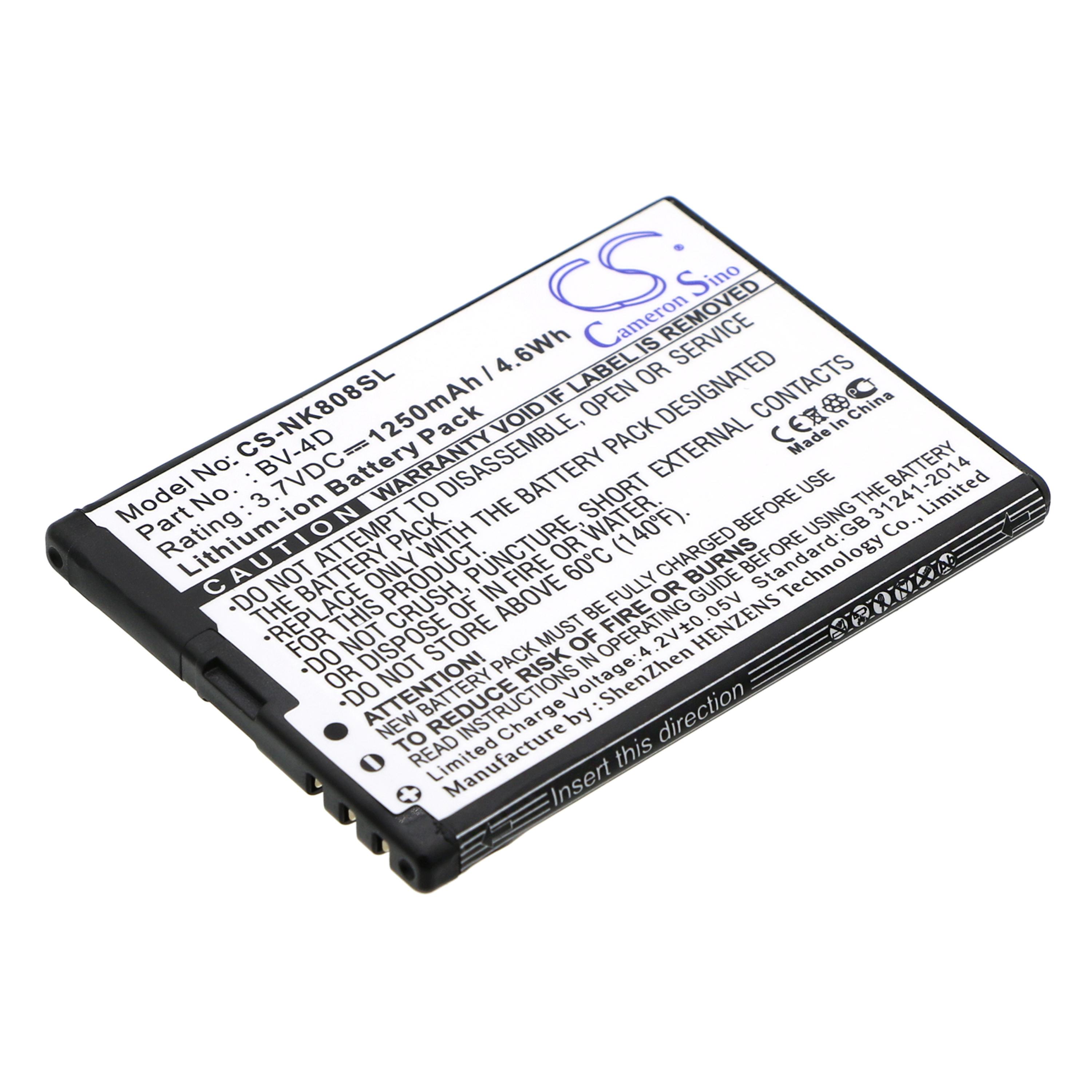Cameron Sino 1250 mAh for Nokia