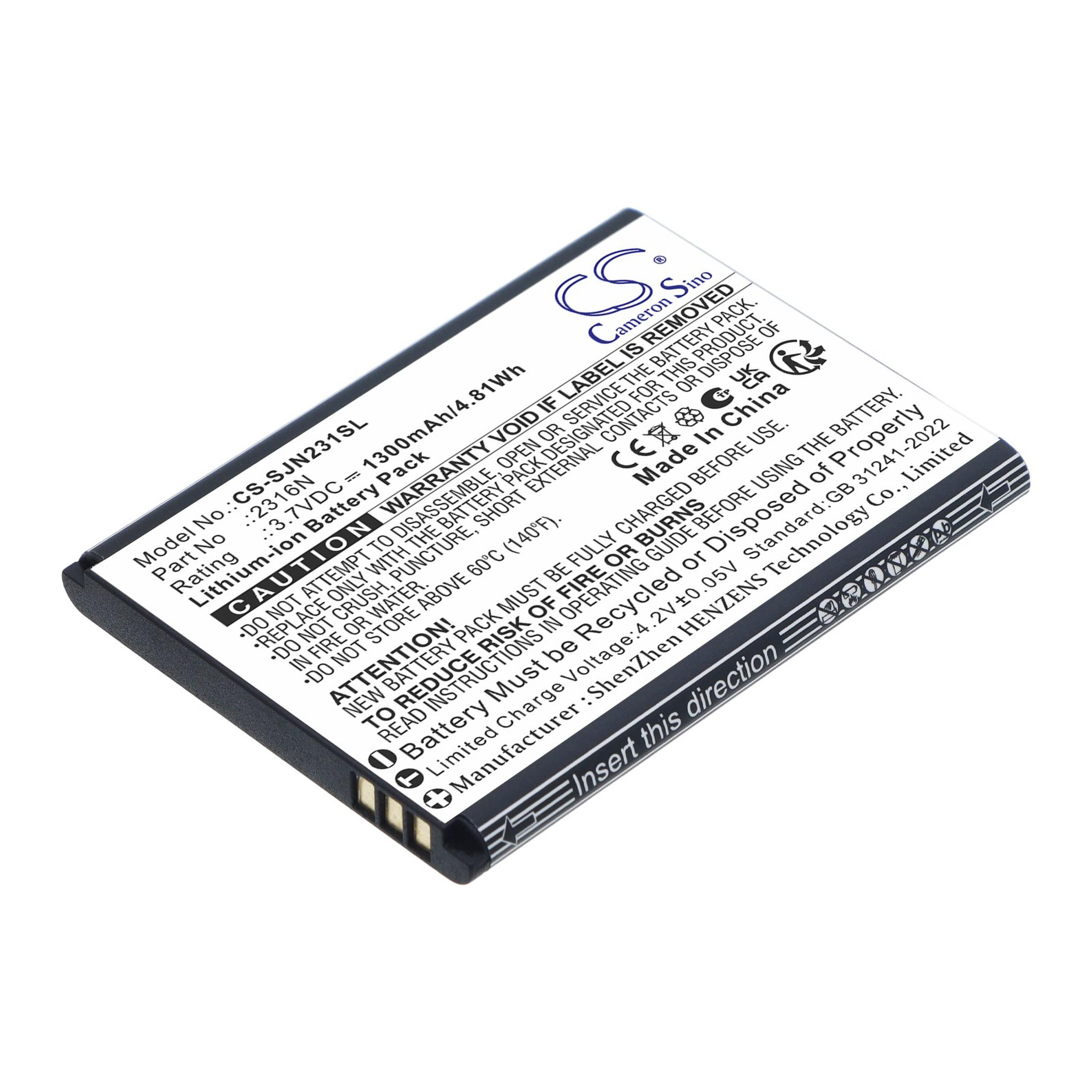 Cameron Sino 1300mAh Battery for SPC