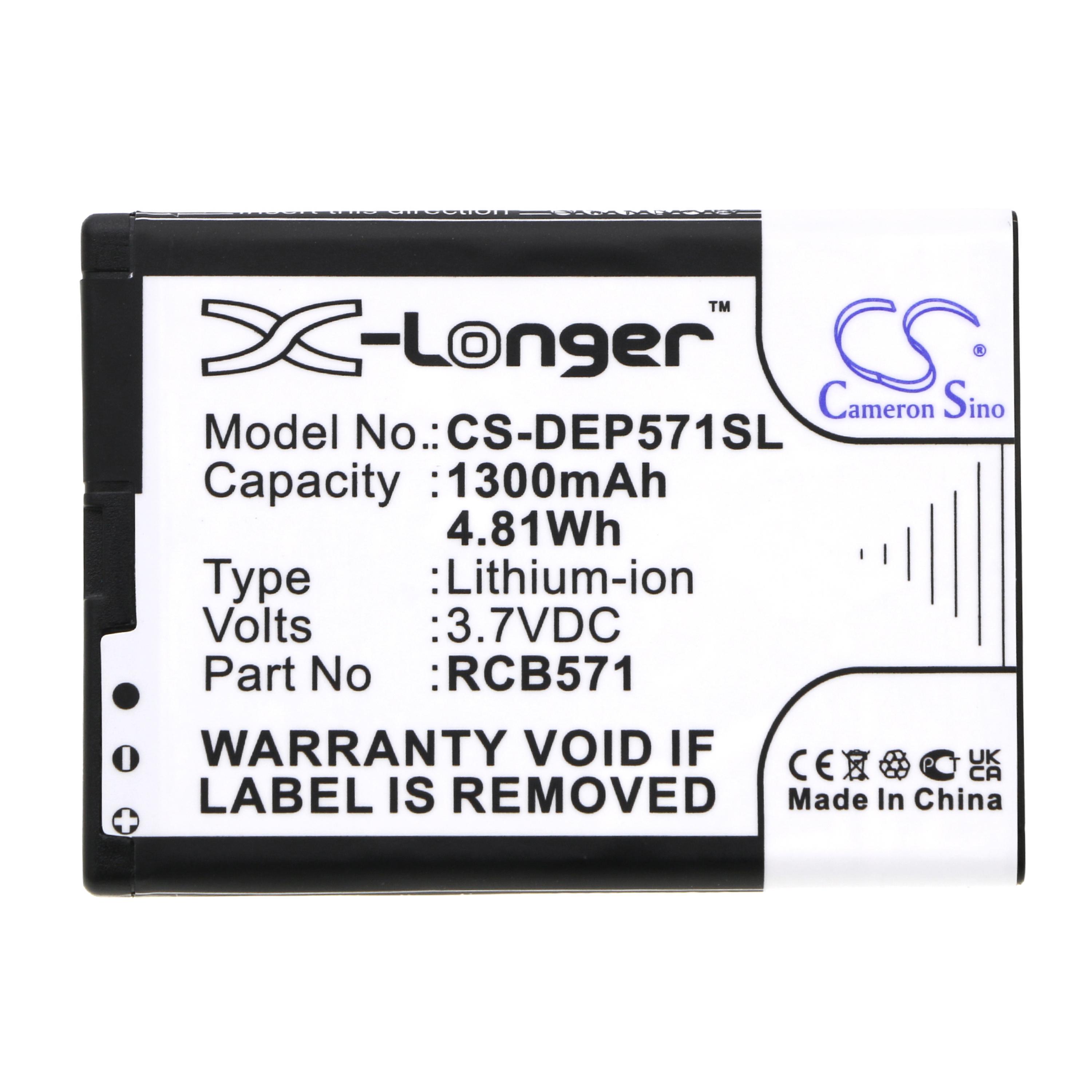 Cameron Sino 1300mAh Replacement Battery for