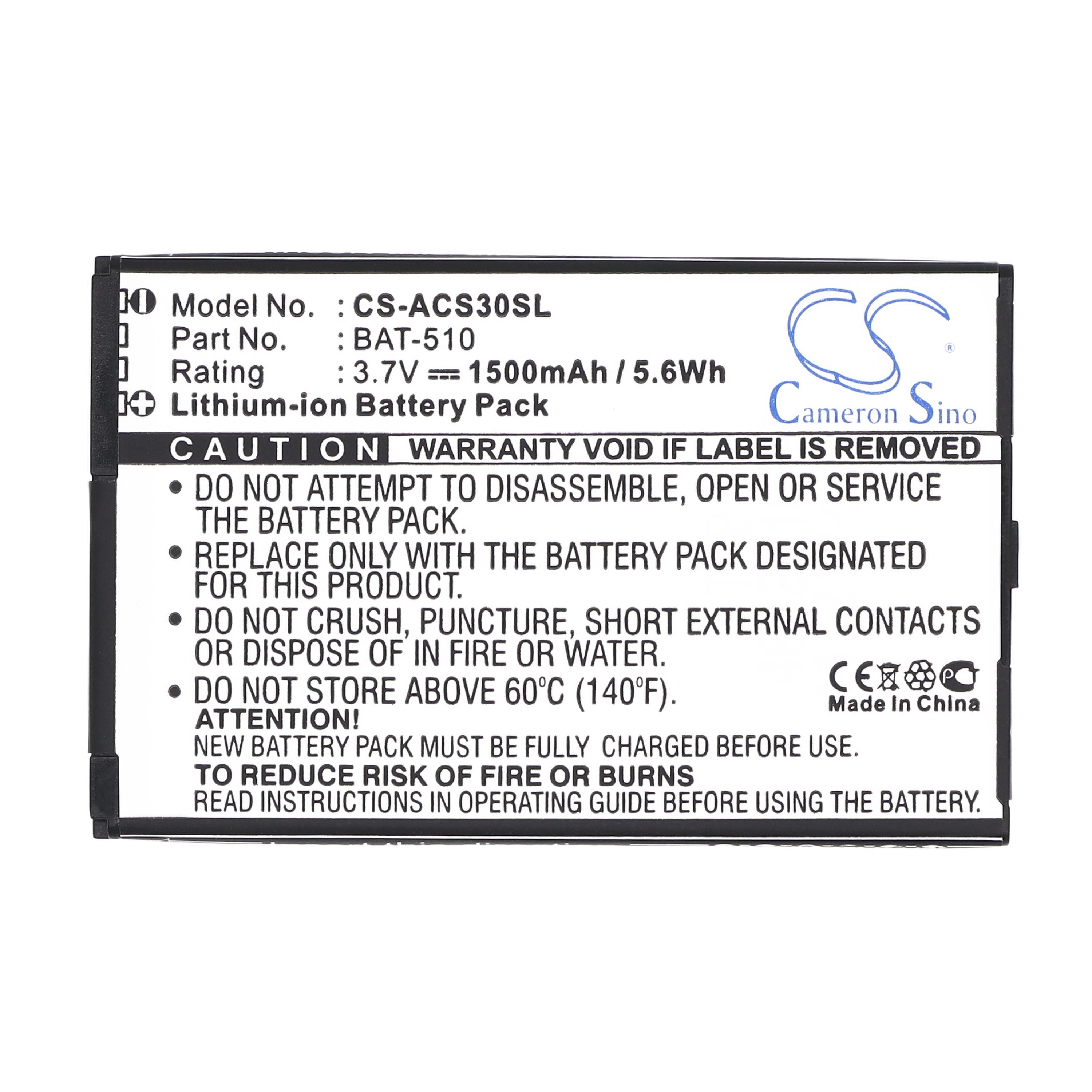 Cameron Sino 1500 mAh for Acer