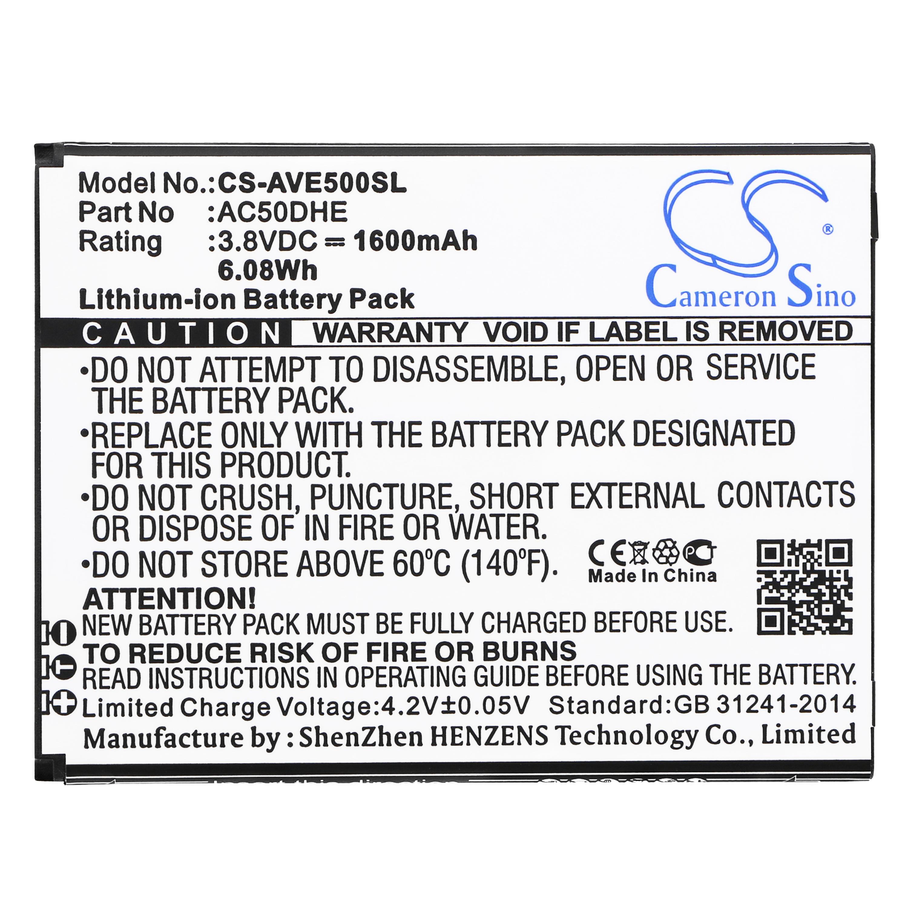 Cameron Sino 1600 mAh for Archos