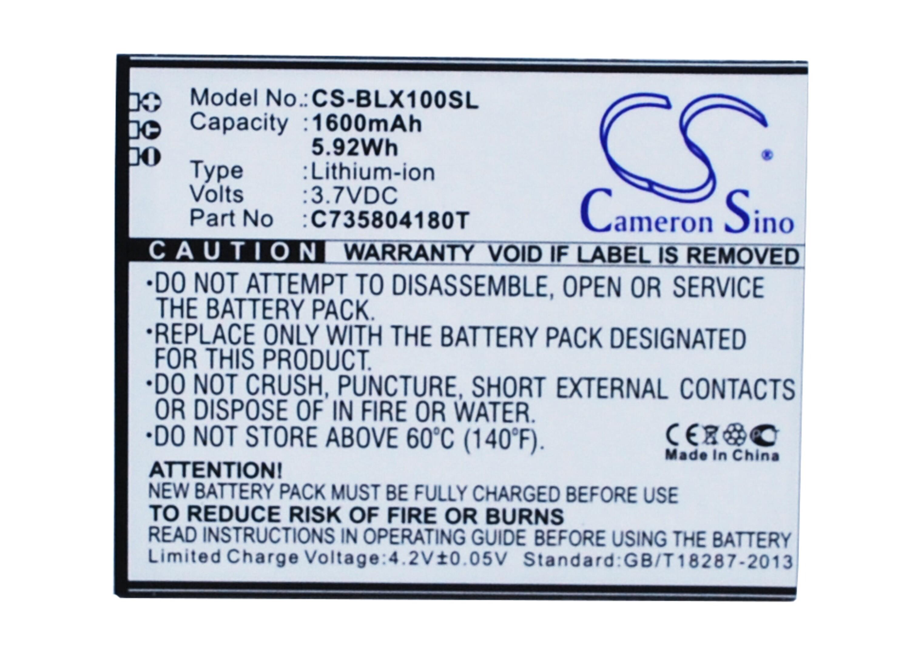 Cameron Sino 1600 mAh for BLU