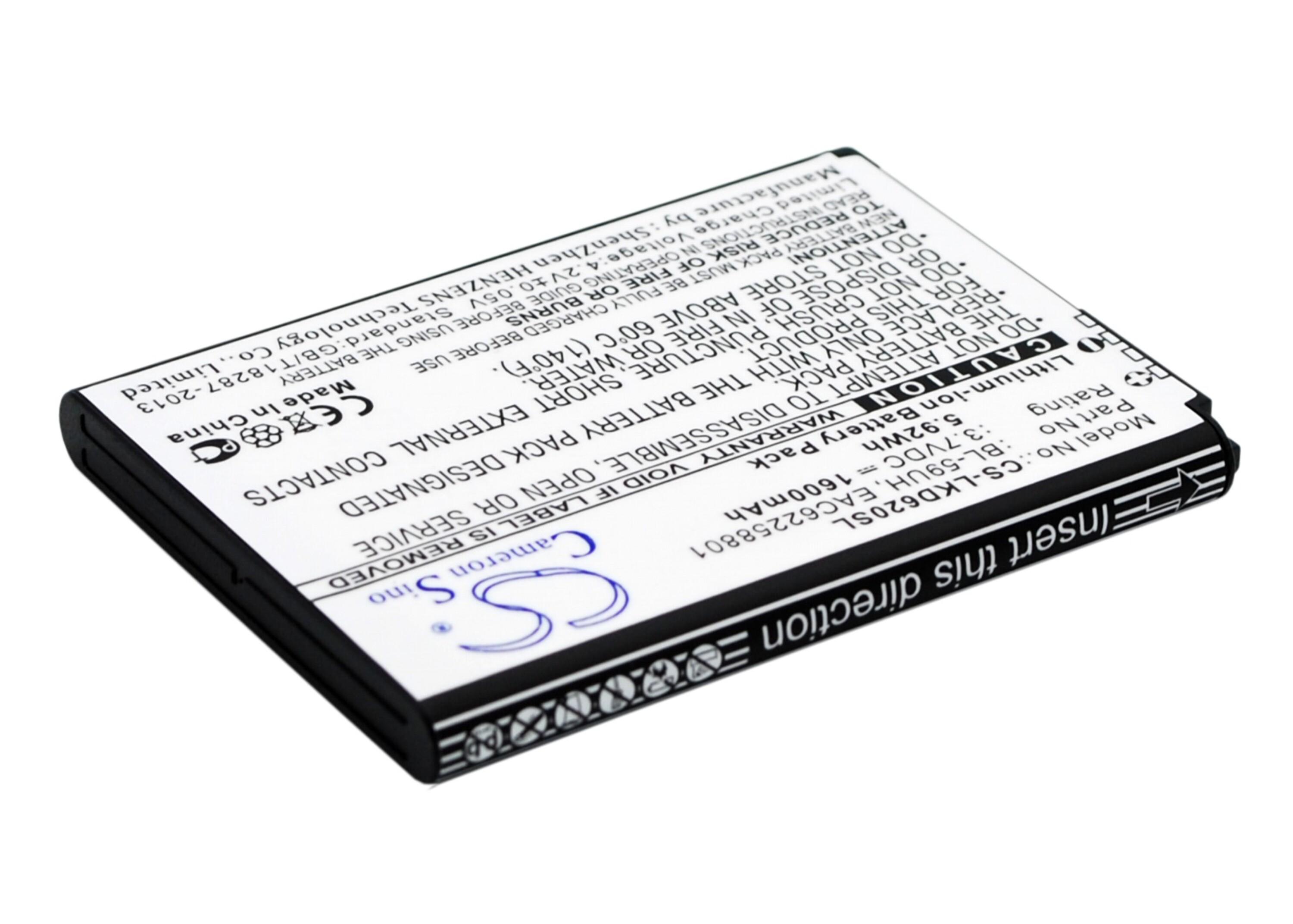 Cameron Sino 1600 mAh for LG