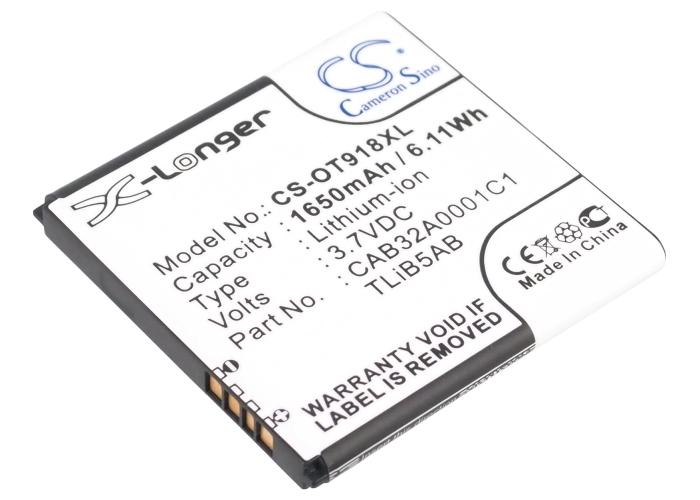 Cameron Sino 1650 mAh for Alcatel