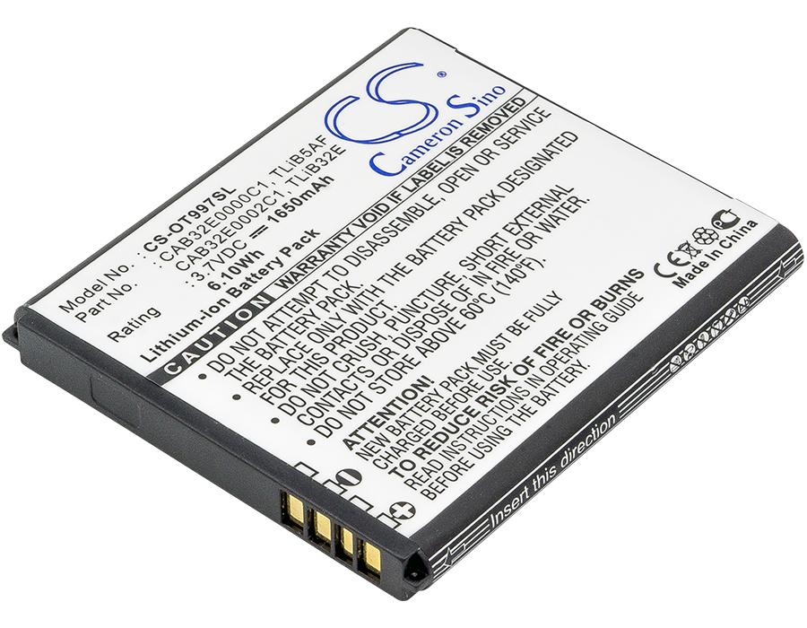 Cameron Sino 1650 mAh for Alcatel