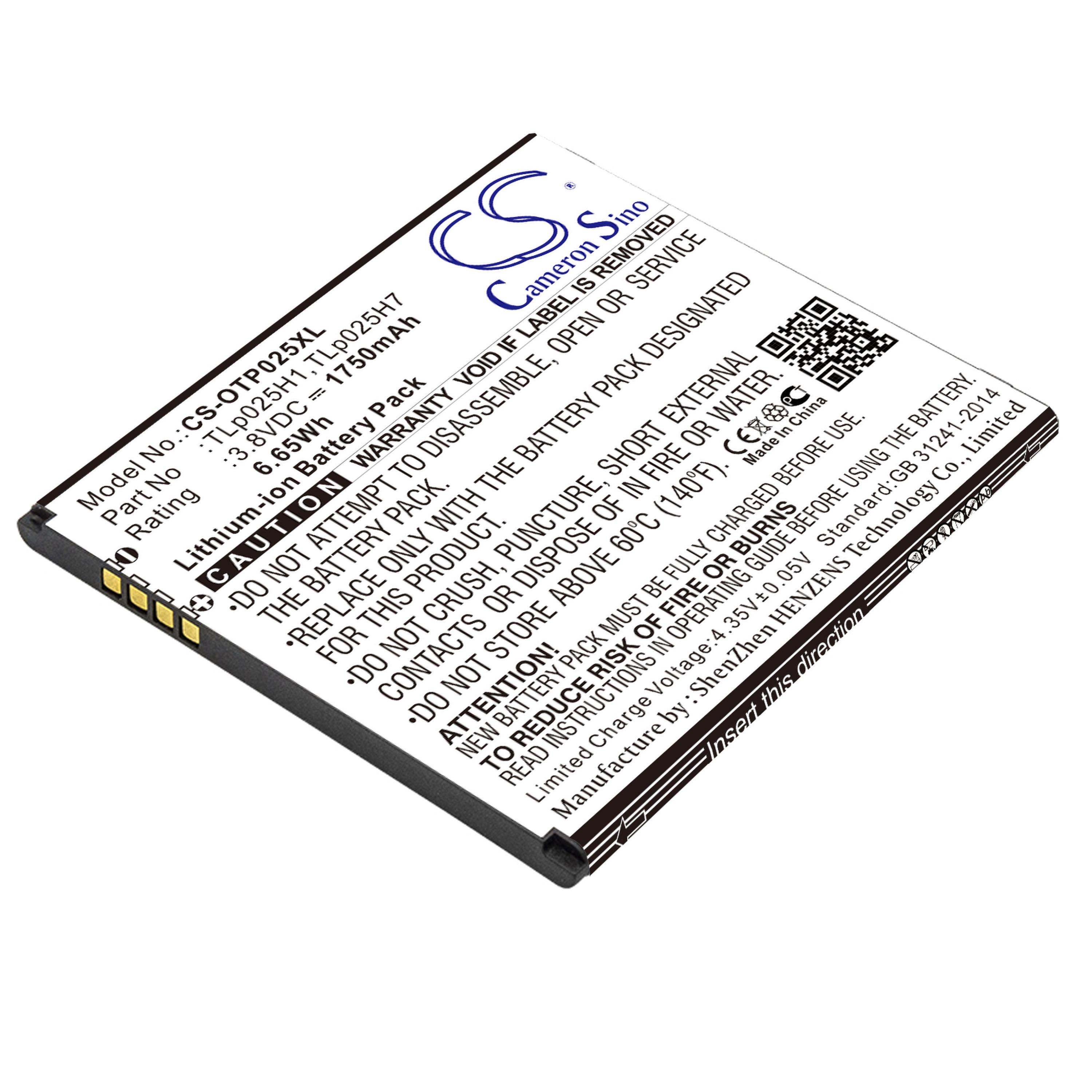 Cameron Sino 1750 mAh for Alcatel