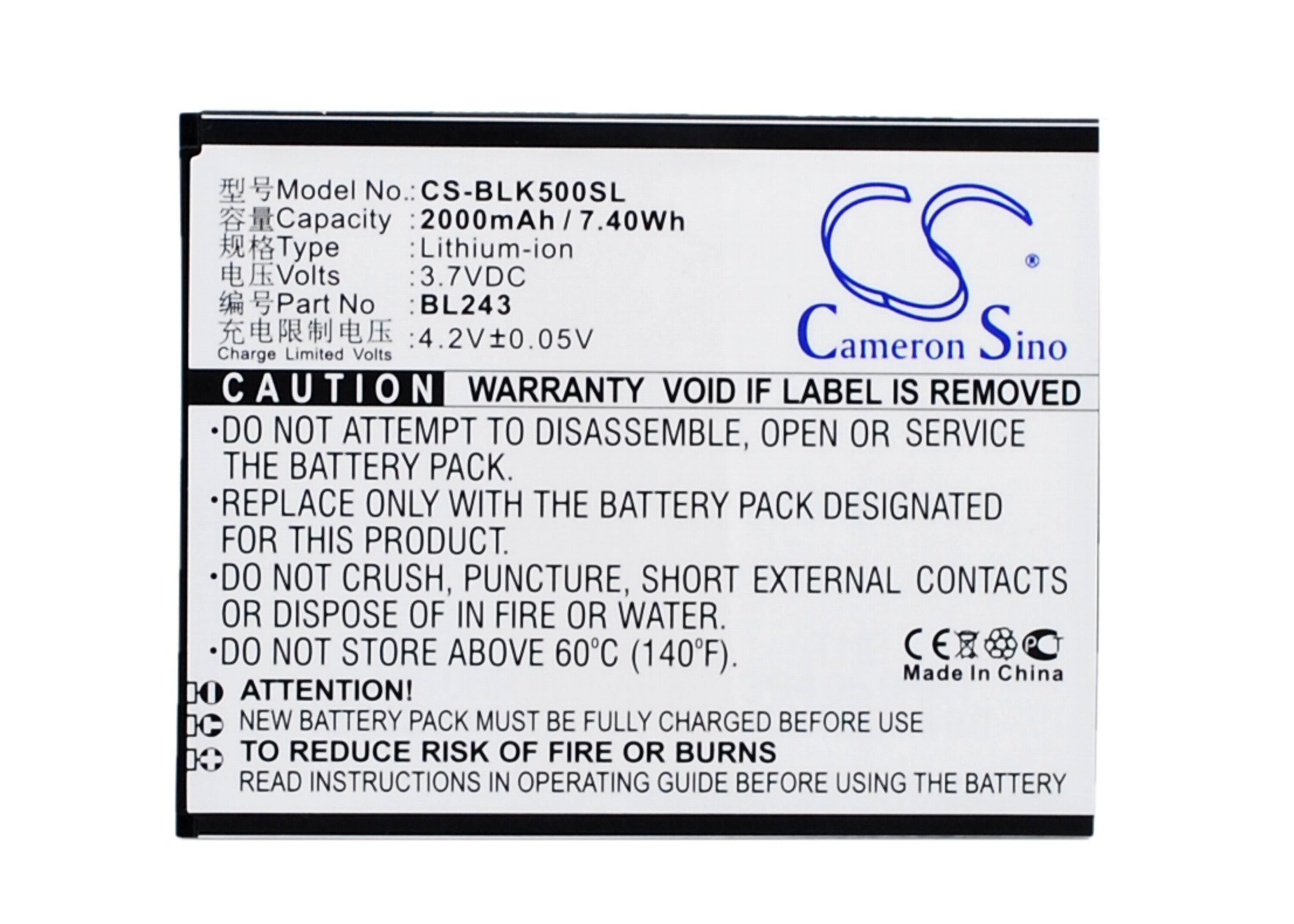 Cameron Sino 2000 mAh for Lenovo