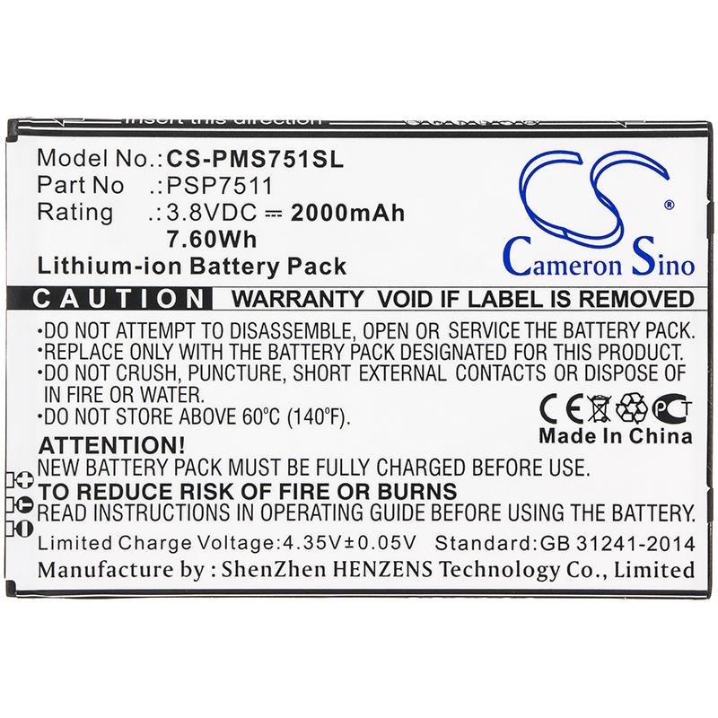 Cameron Sino 2000 mAh for Prestigio