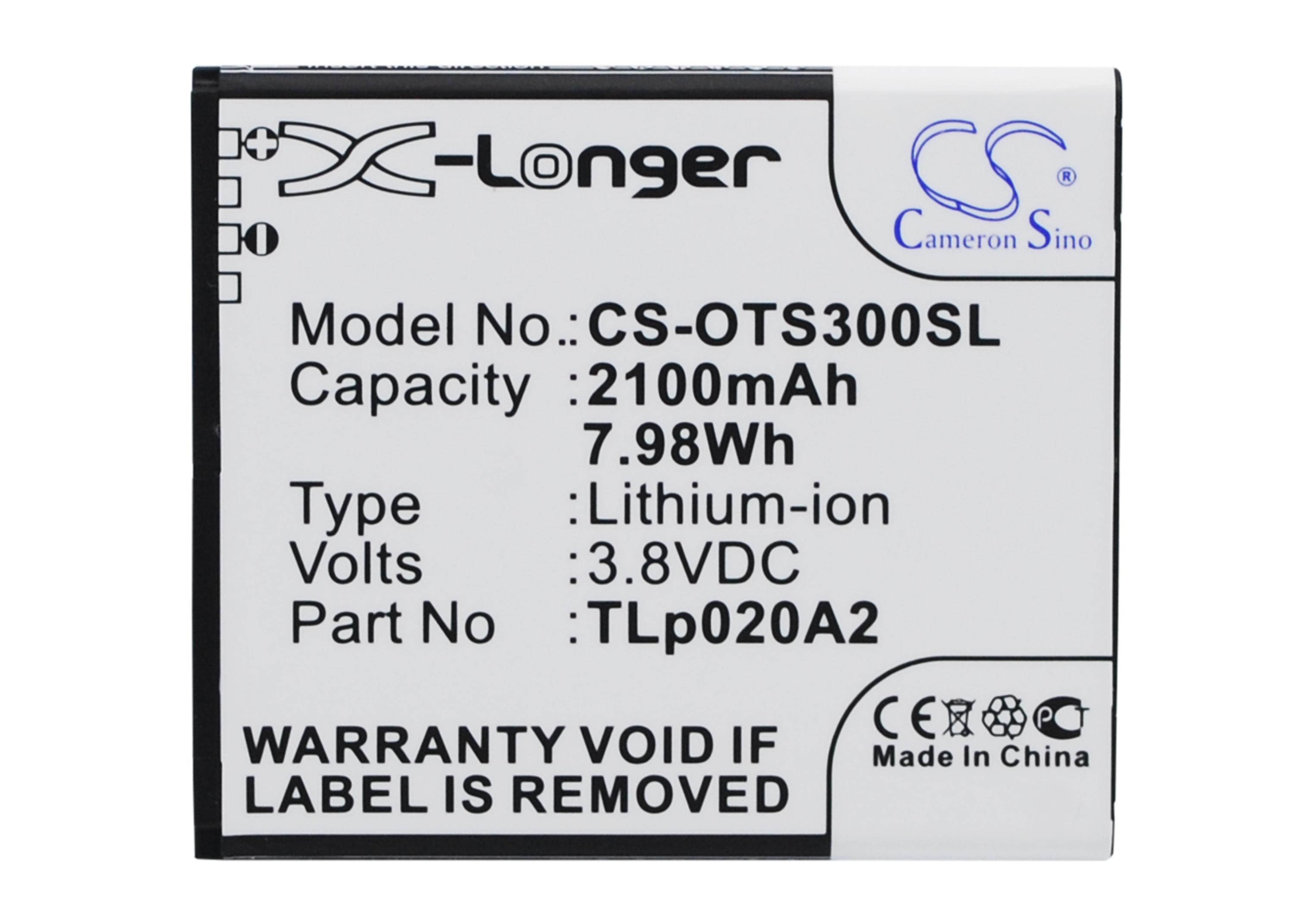 Cameron Sino 2100 mAh for Alcatel