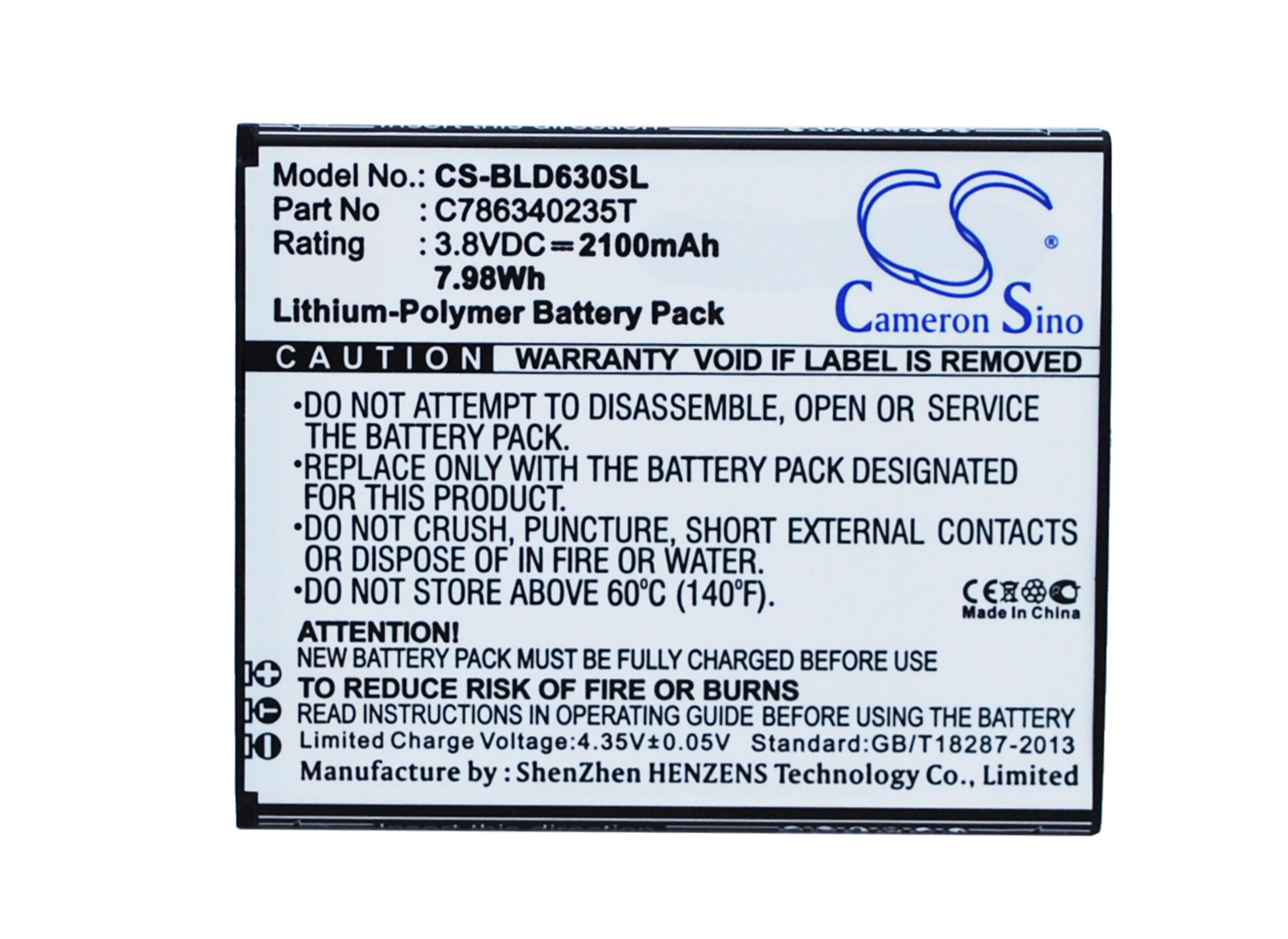 Cameron Sino 2100 mAh for BLU