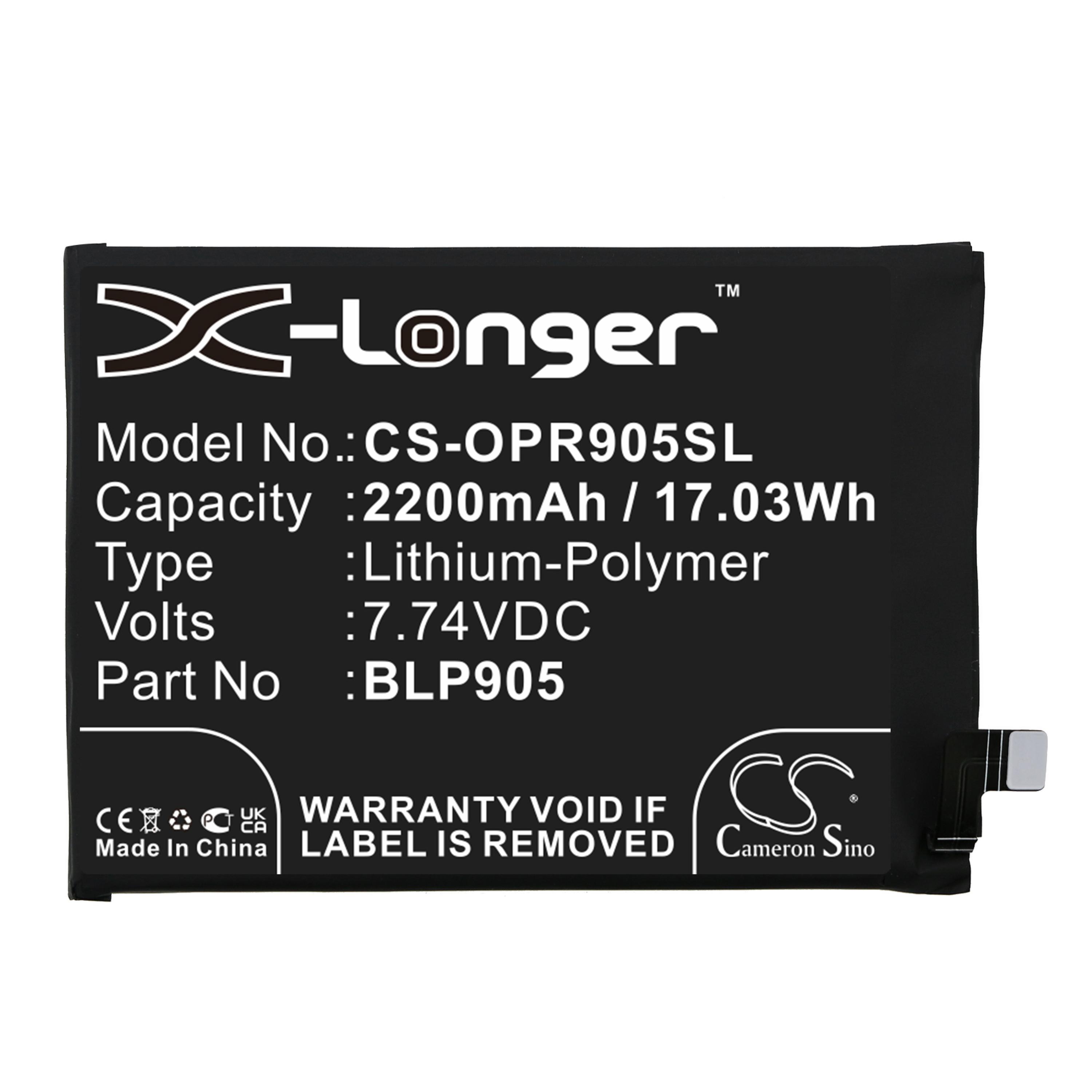 Cameron Sino 2200 mAh for Oppo