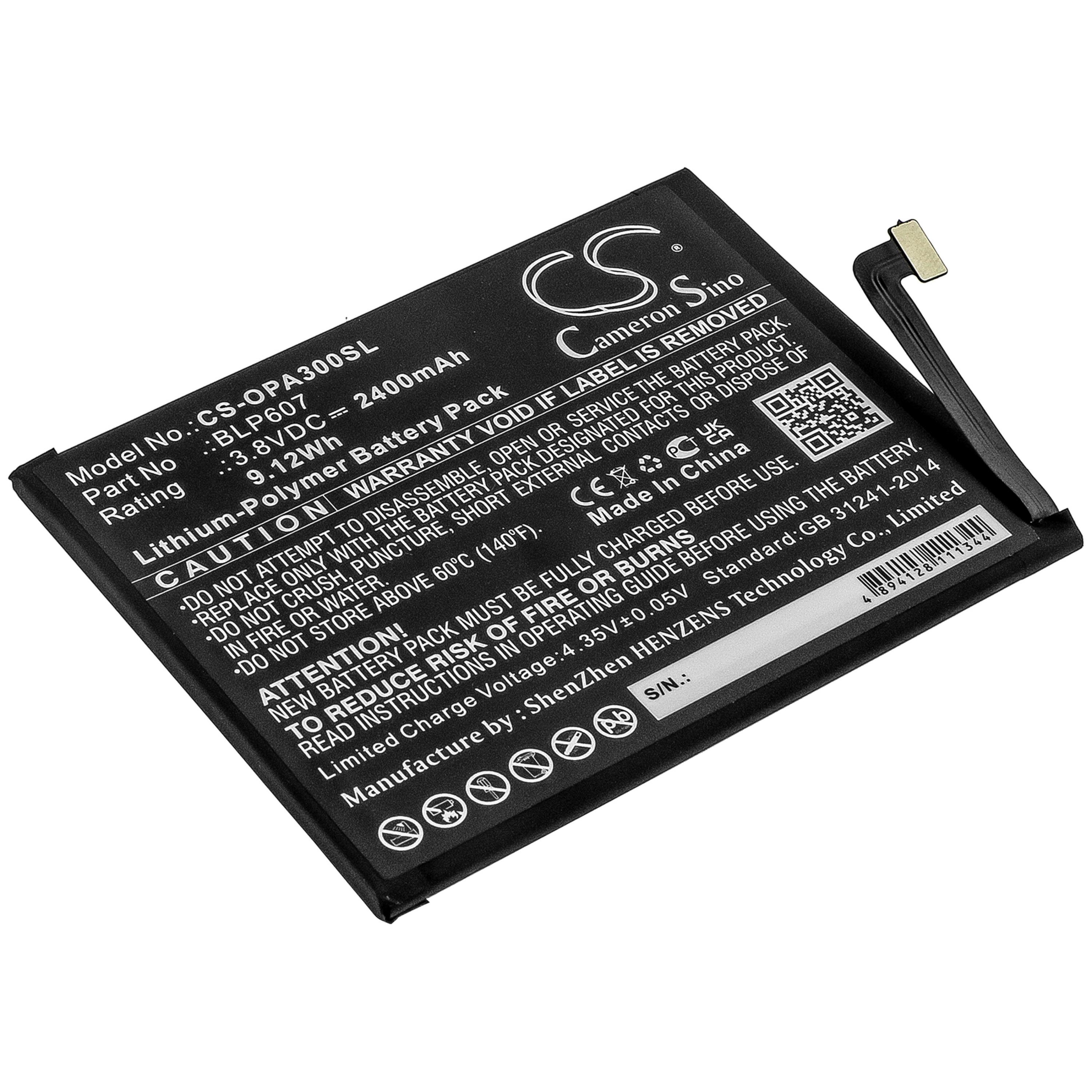 Cameron Sino 2400 mAh for OnePlus