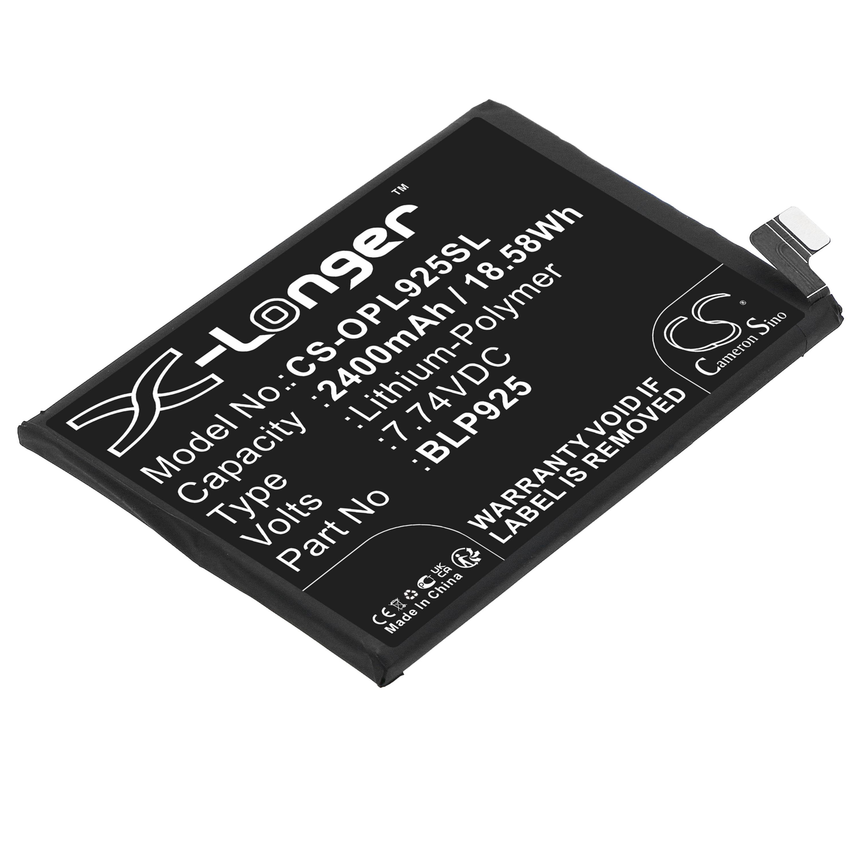 Cameron Sino 2400 mAh for OnePlus