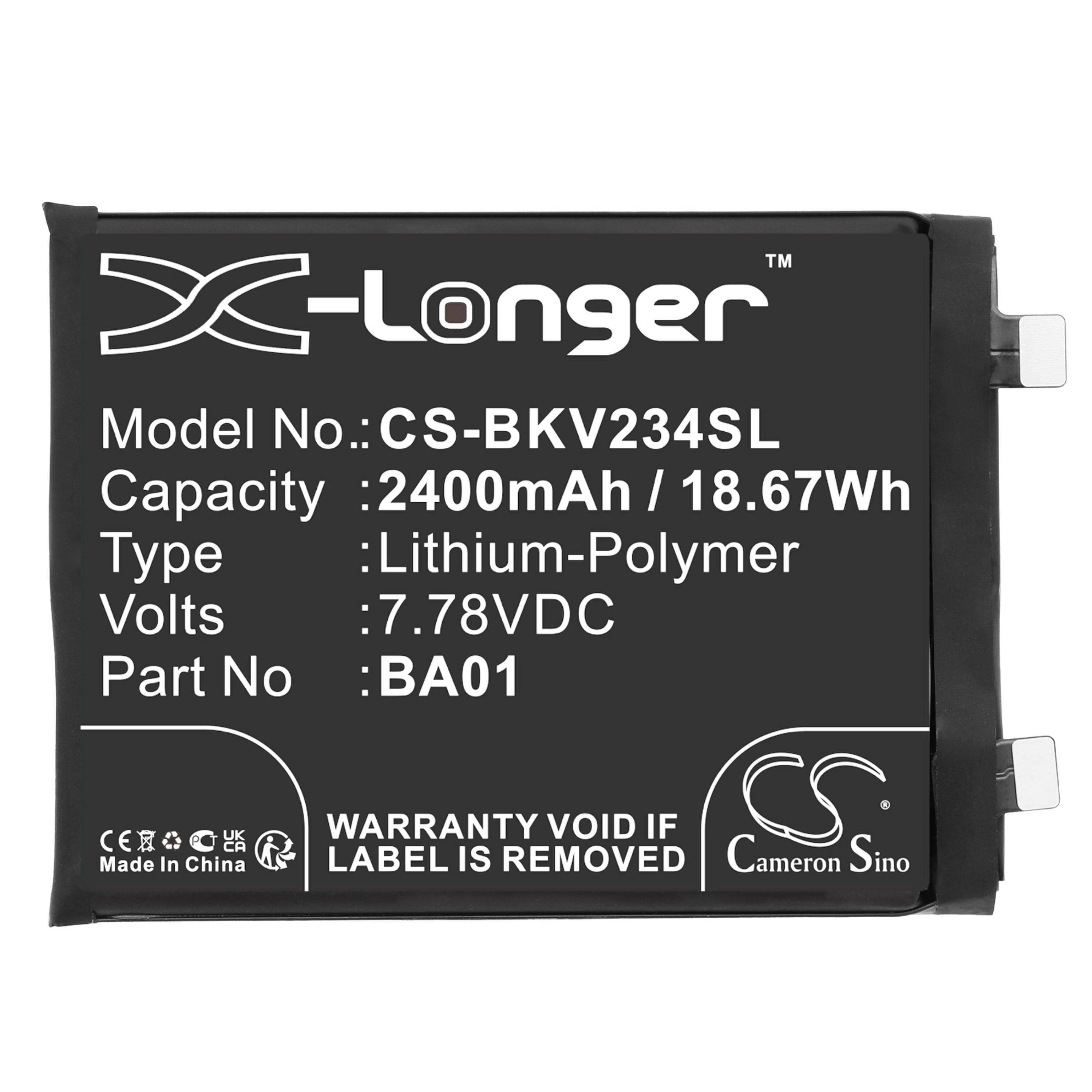 Cameron Sino 2400 mAh for Vivo
