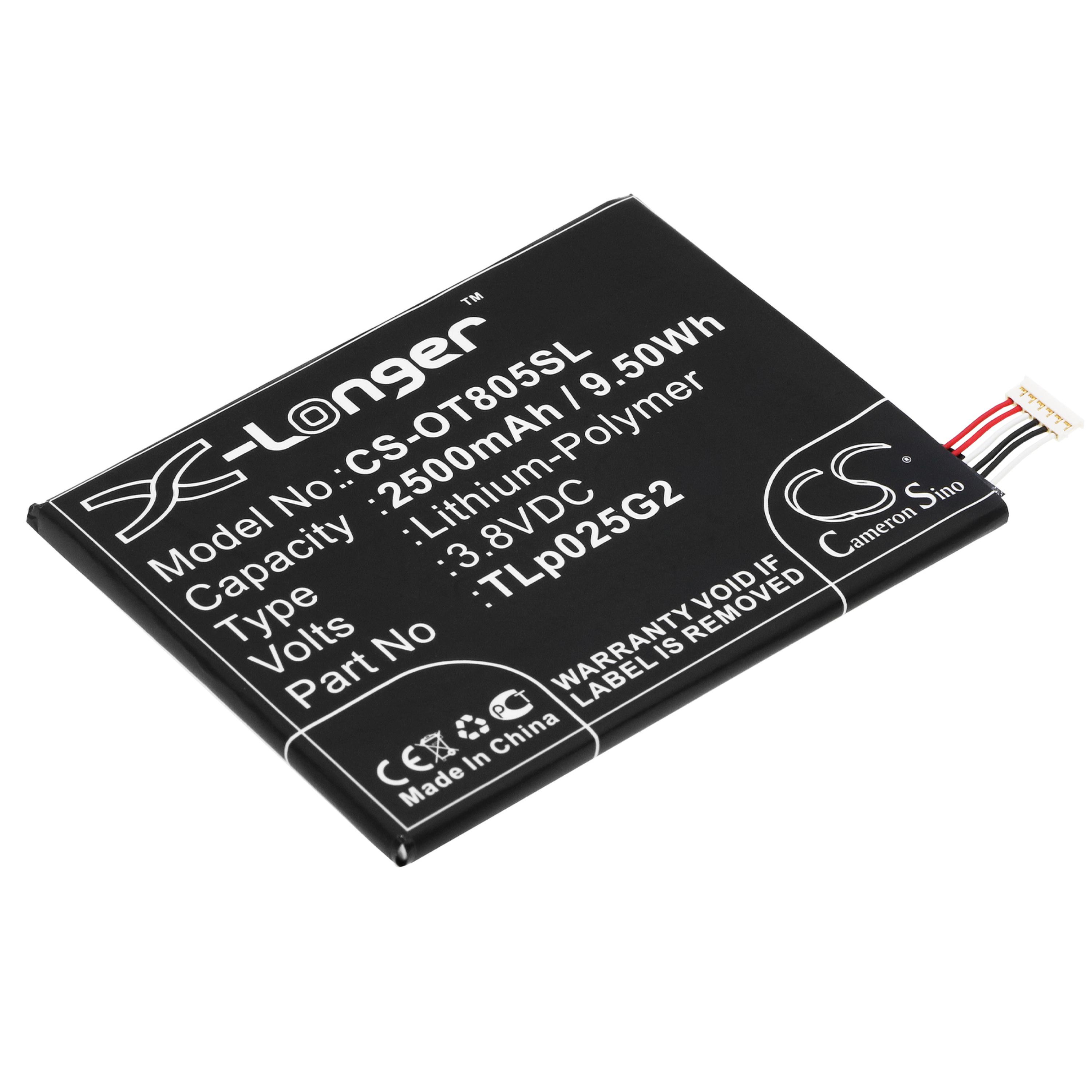 Cameron Sino 2500 mAh for Alcatel